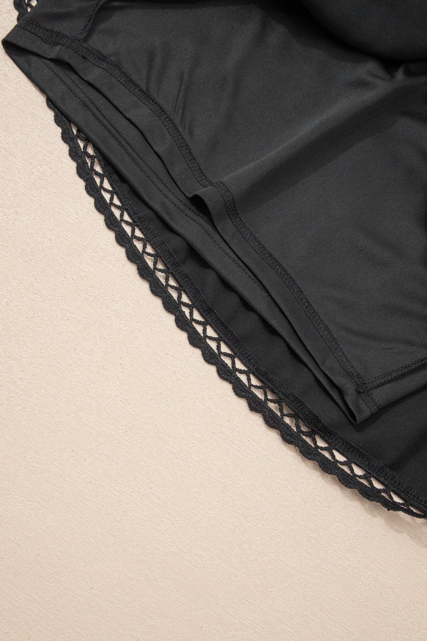 Plus Size Boho Frilled Elastic Waist Shorts - Rooted & Reckless Co.