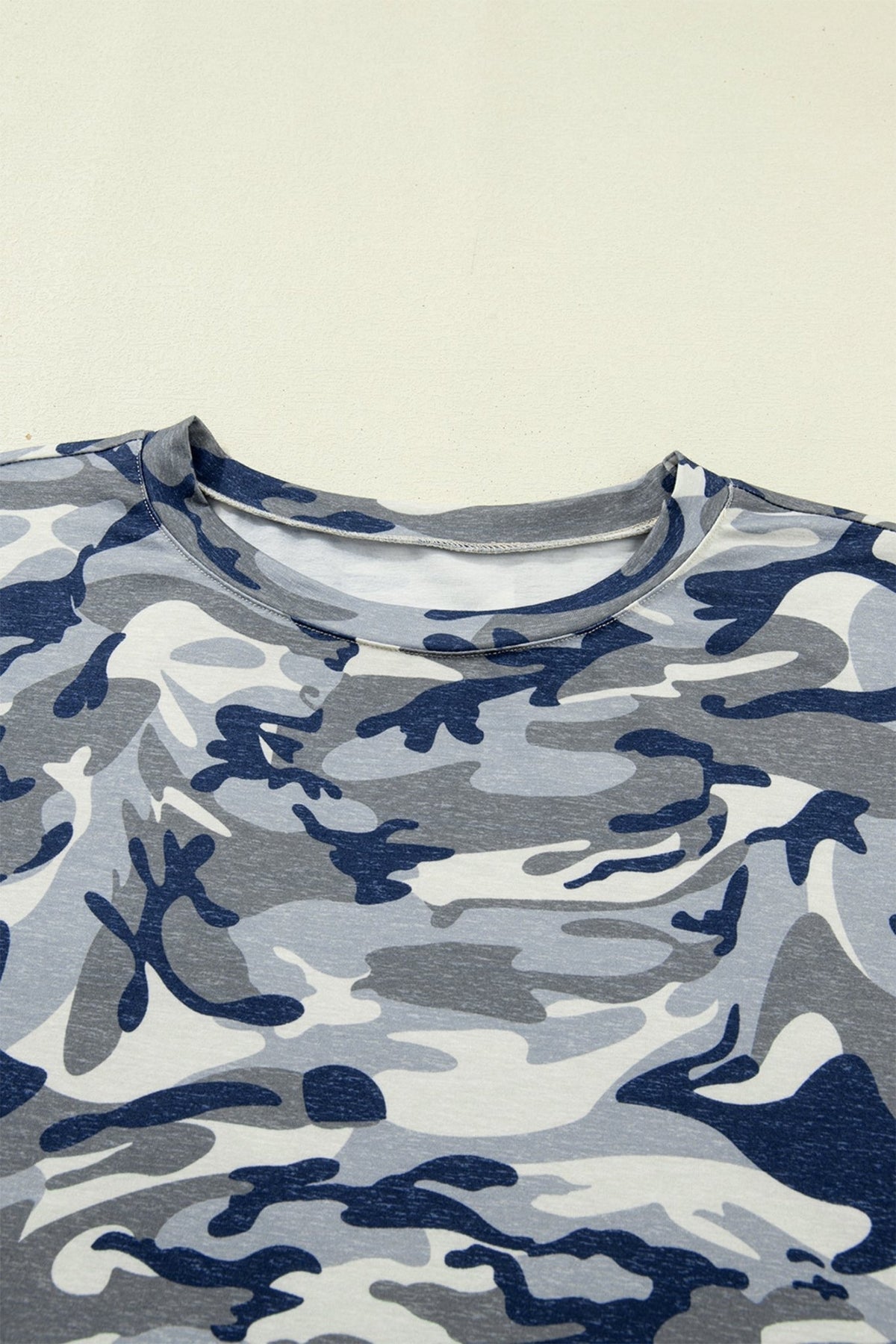 Plus Size Camo Crew Neck Short Sleeve Tee - Rooted & Reckless Co.