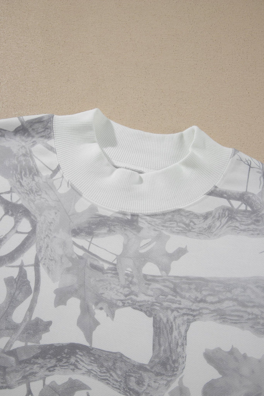 Plus Size Camo Long Sleeve Top and Pants Set - Rooted & Reckless Co.