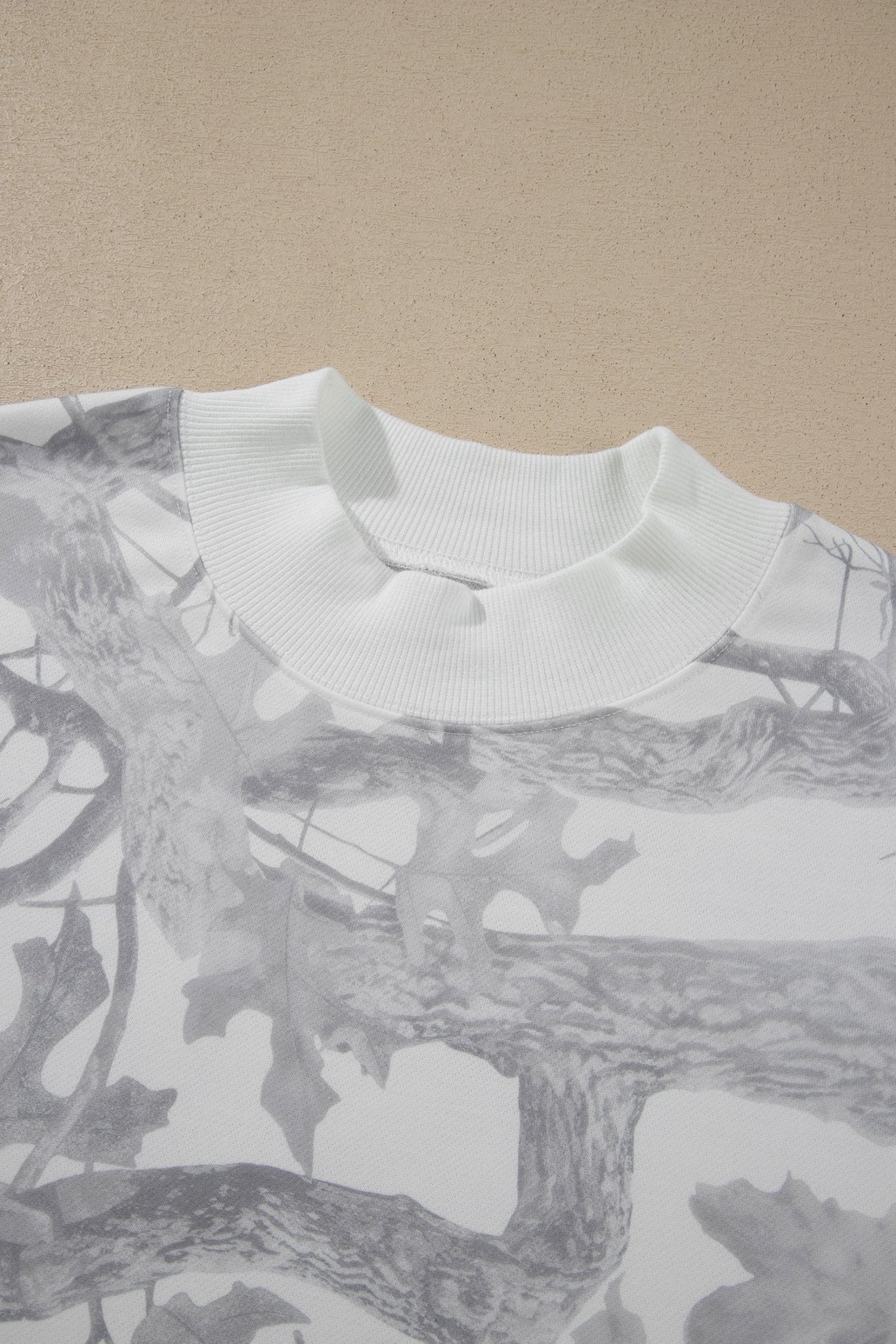 Plus Size Camo Long Sleeve Top and Pants Set - Rooted & Reckless Co.