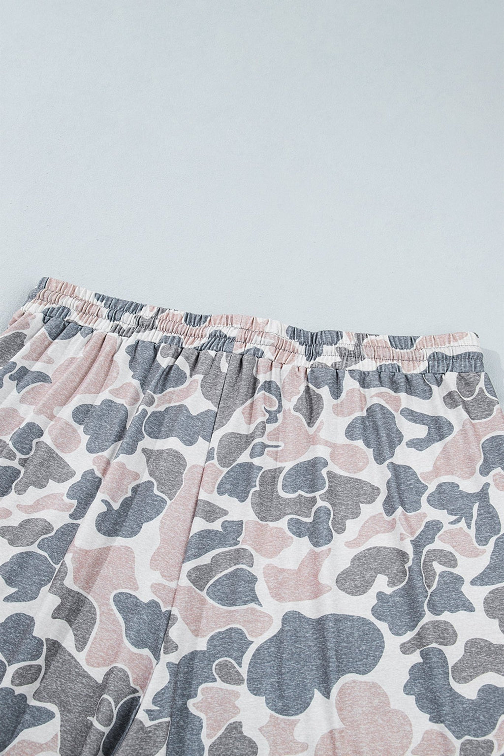 Plus Size Camo Patch Pocket Drawstring Cropped Pants - Rooted & Reckless Co.