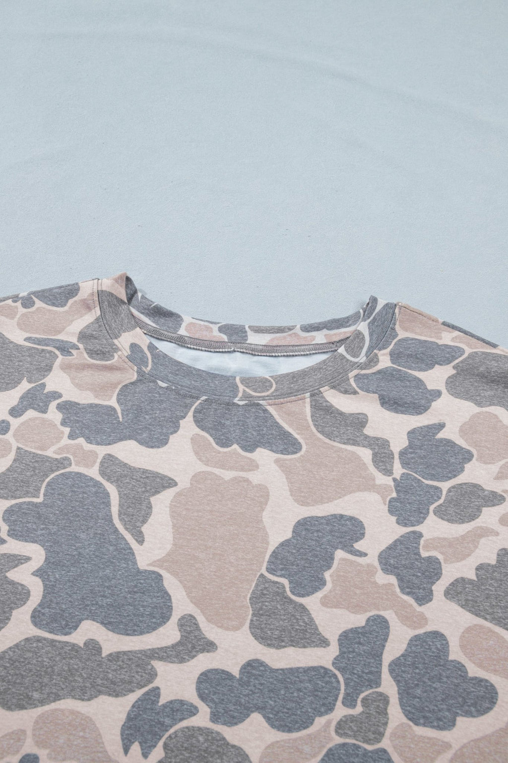 Plus Size Camo Short Sleeve T-Shirt - Rooted & Reckless Co.
