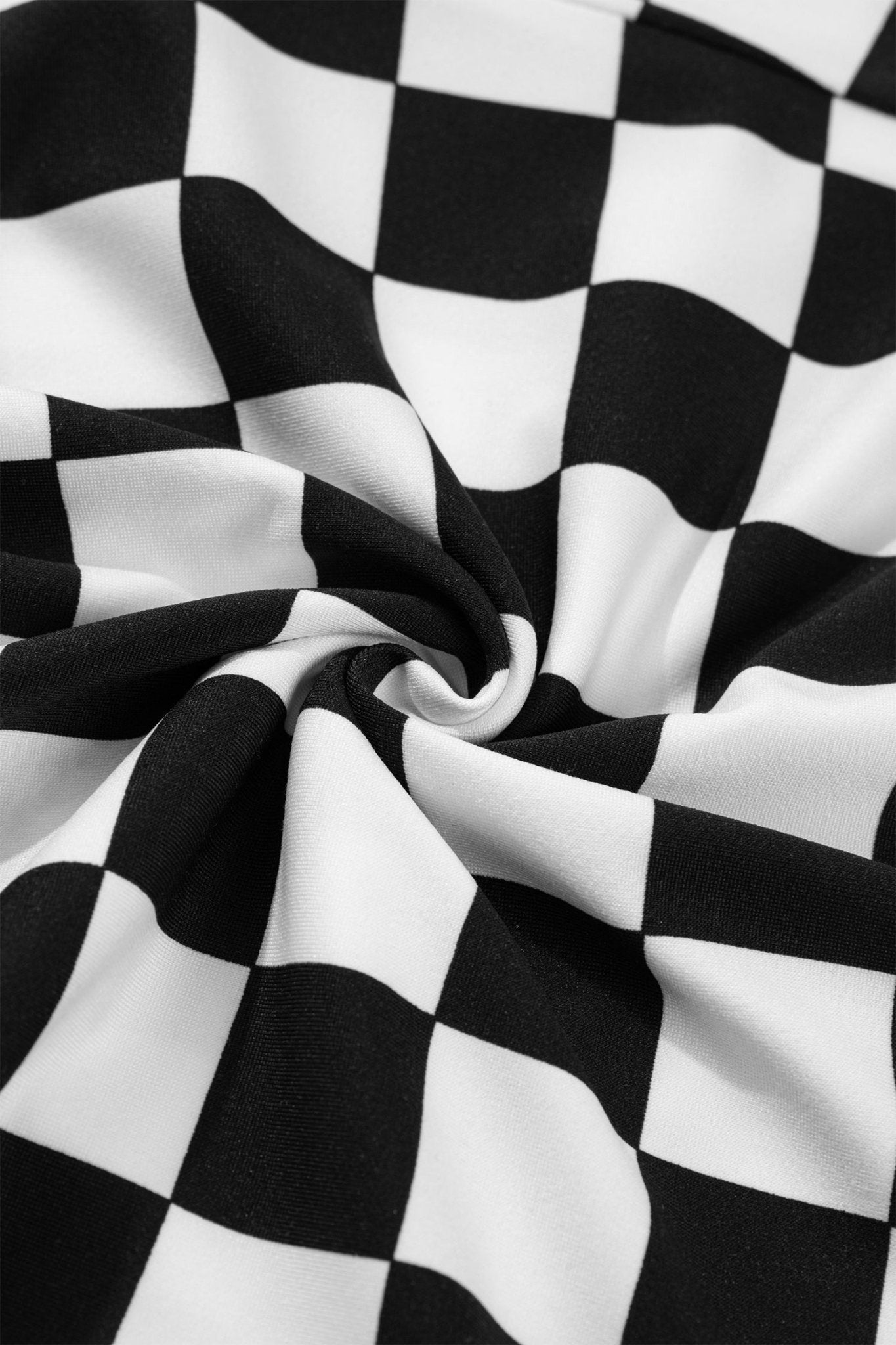 Plus Size Checker Athleisure Shorts - Rooted & Reckless Co.
