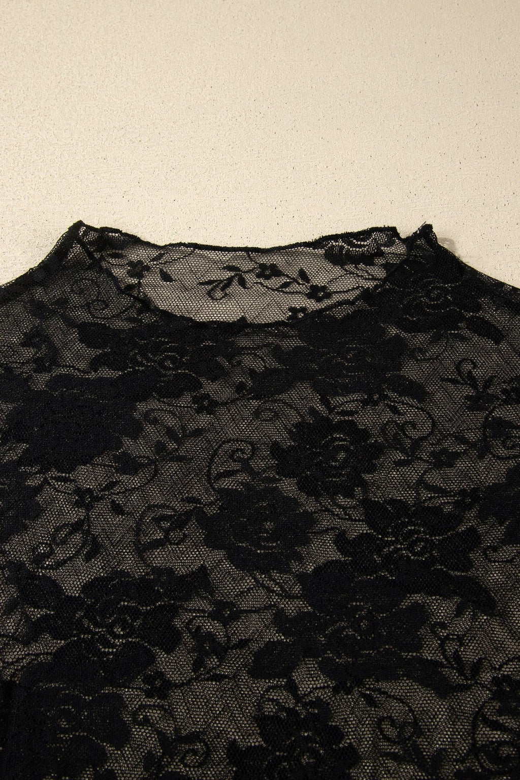 Plus Size Floral Mesh Long Sleeve Top - Rooted & Reckless Co.