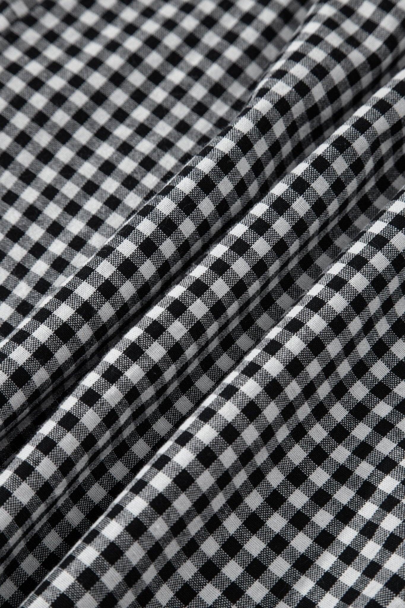 Plus Size Gingham Plaid Ruffle Contrast Trim Shorts - Rooted & Reckless Co.