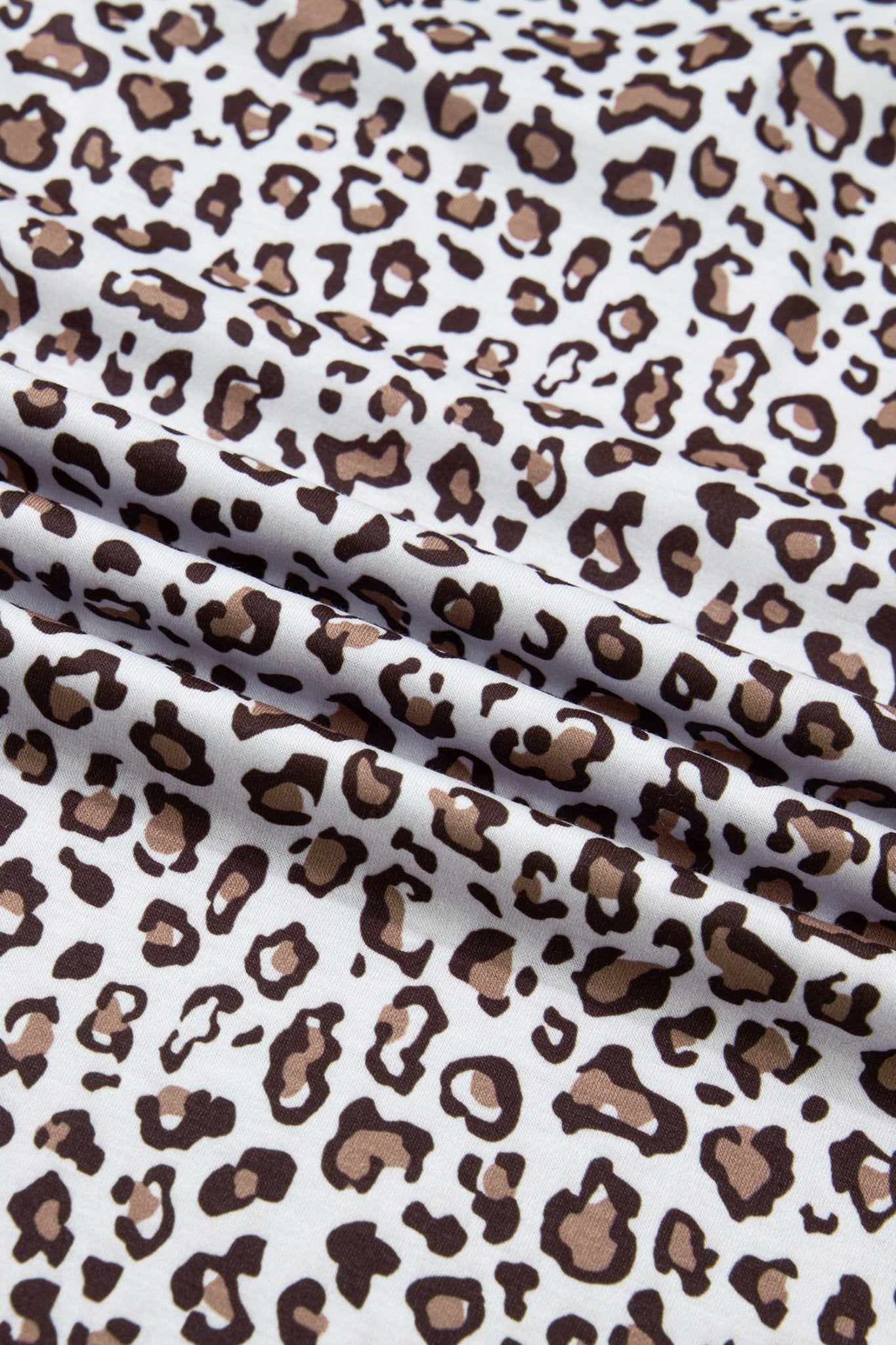 Plus Size Leopard Contrast Trim Sleeveless Top - Rooted & Reckless Co.