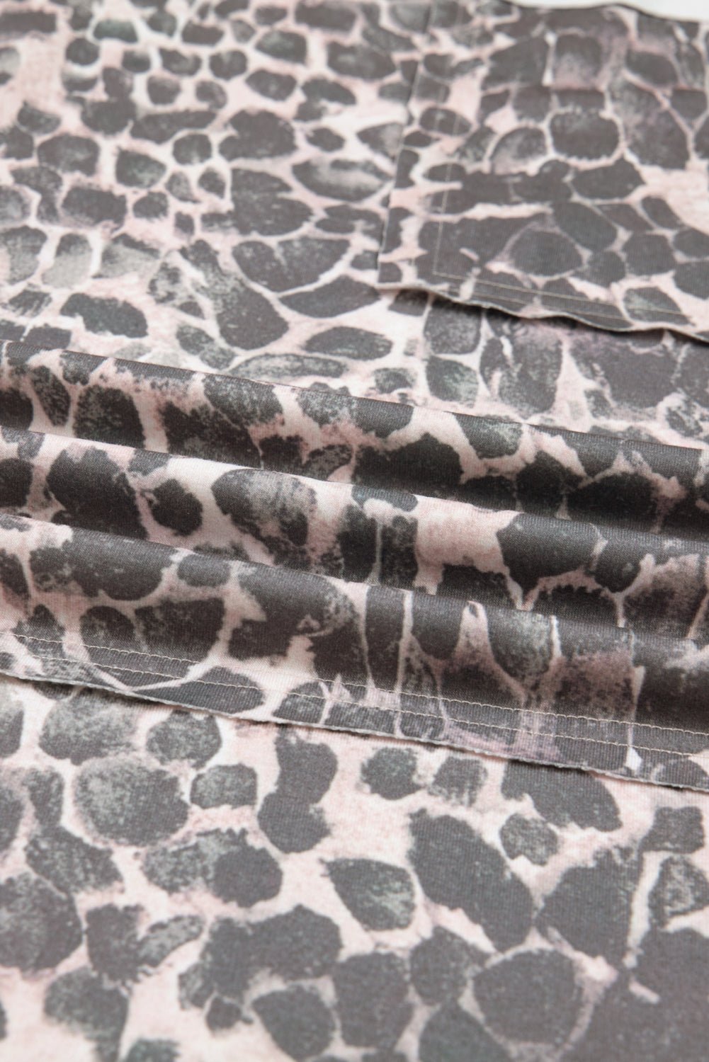 Plus Size Leopard Patch Pocket Drawstring Pants - Rooted & Reckless Co.