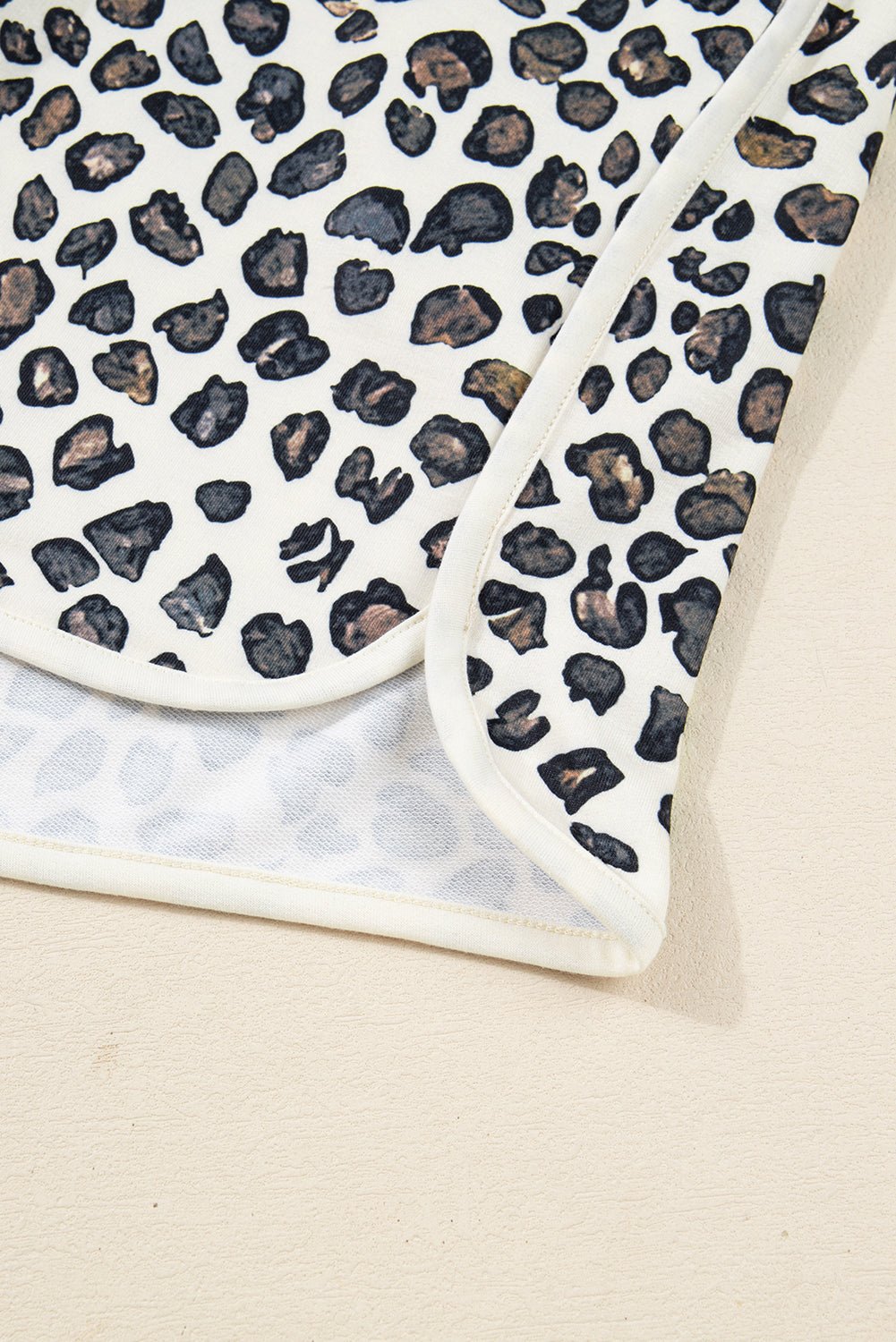 Plus Size Leopard Pullover and Shorts Set - Rooted & Reckless Co.