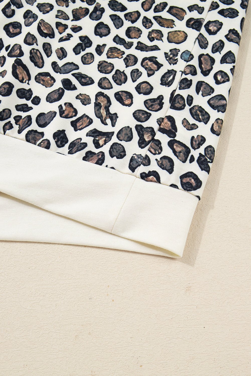 Plus Size Leopard Pullover and Shorts Set - Rooted & Reckless Co.