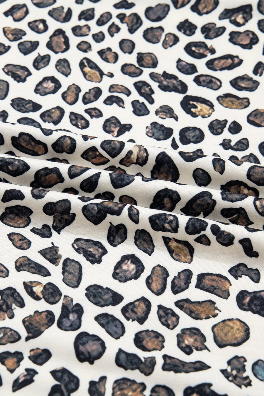 Plus Size Leopard Pullover and Shorts Set - Rooted & Reckless Co.