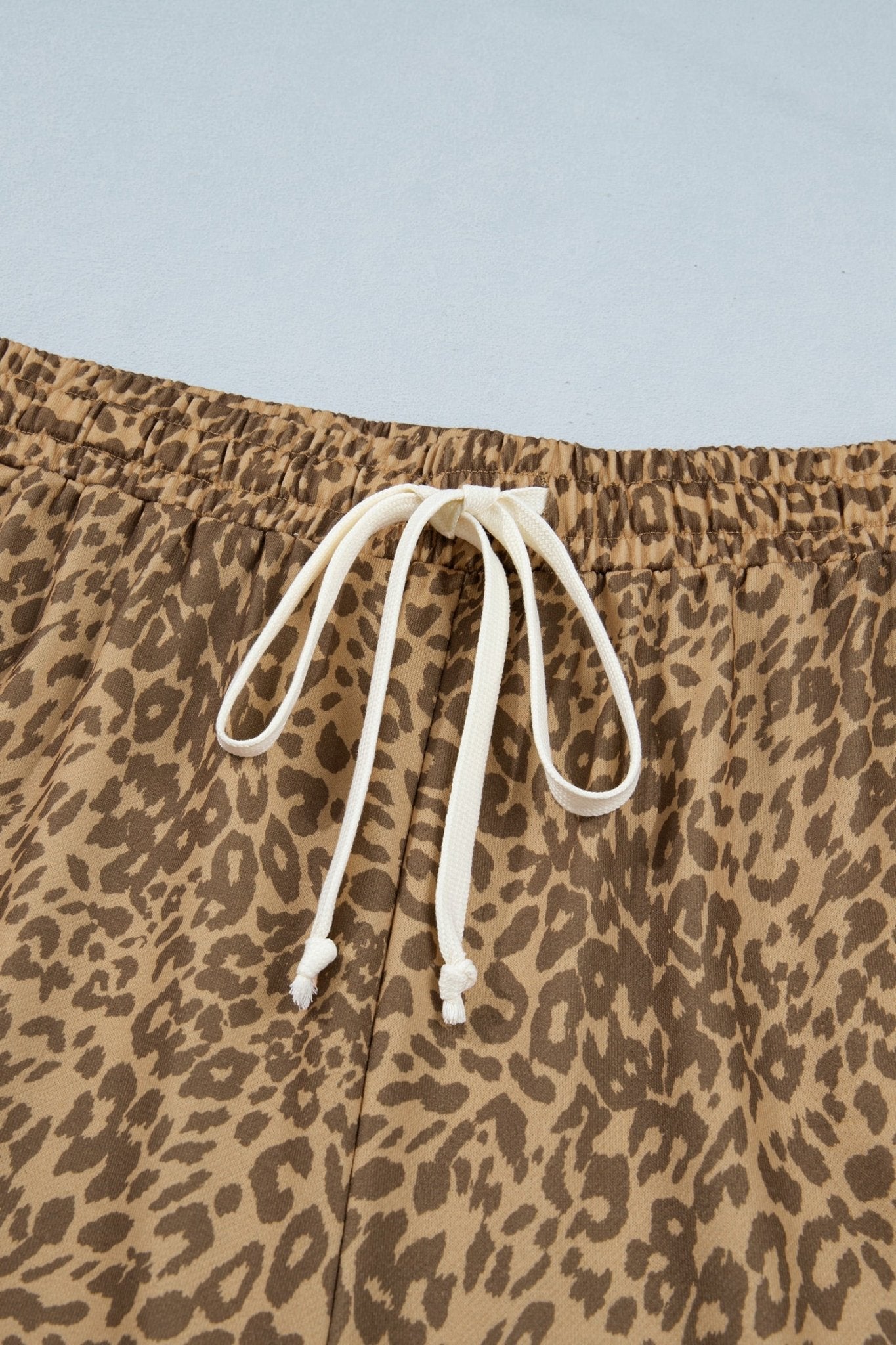 Plus Size Leopard Star Patch Jogger Pants - Rooted & Reckless Co.