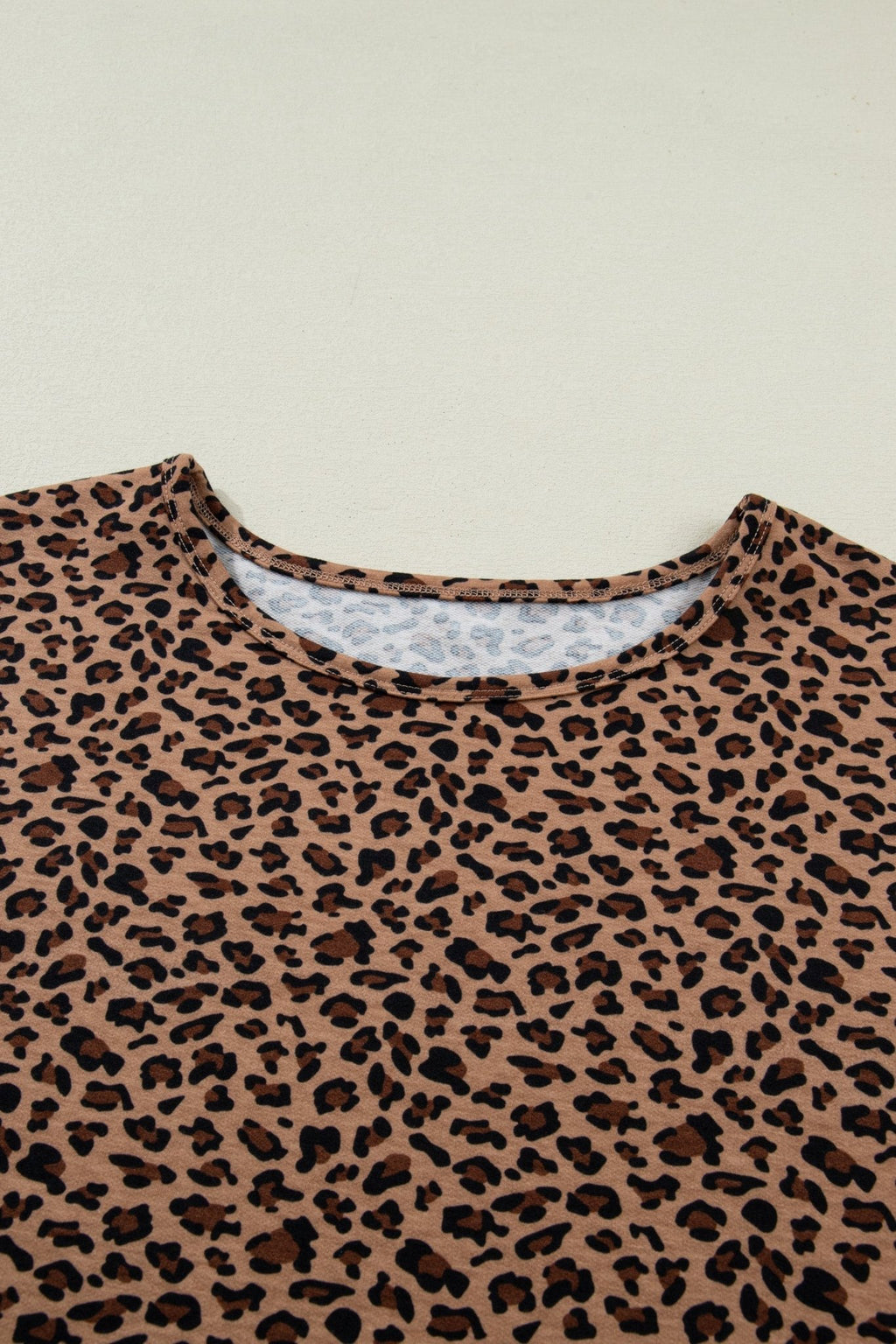 Plus Size Leopard Top & Pleated Pants Set - Rooted & Reckless Co.