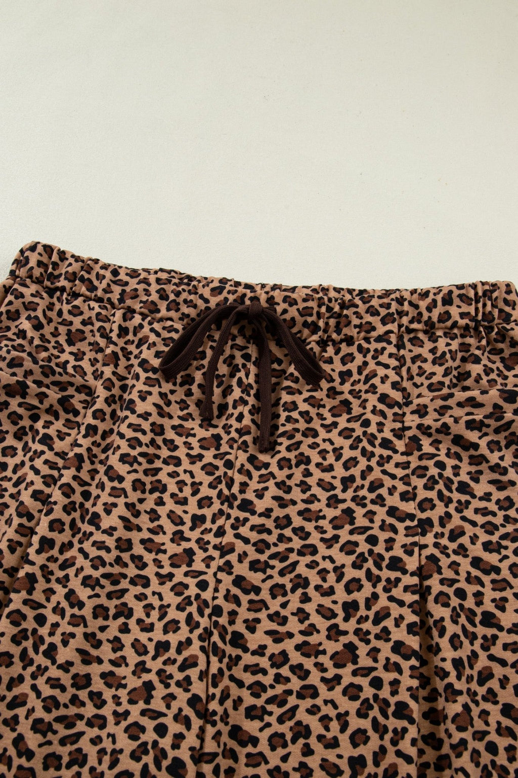 Plus Size Leopard Top & Pleated Pants Set - Rooted & Reckless Co.