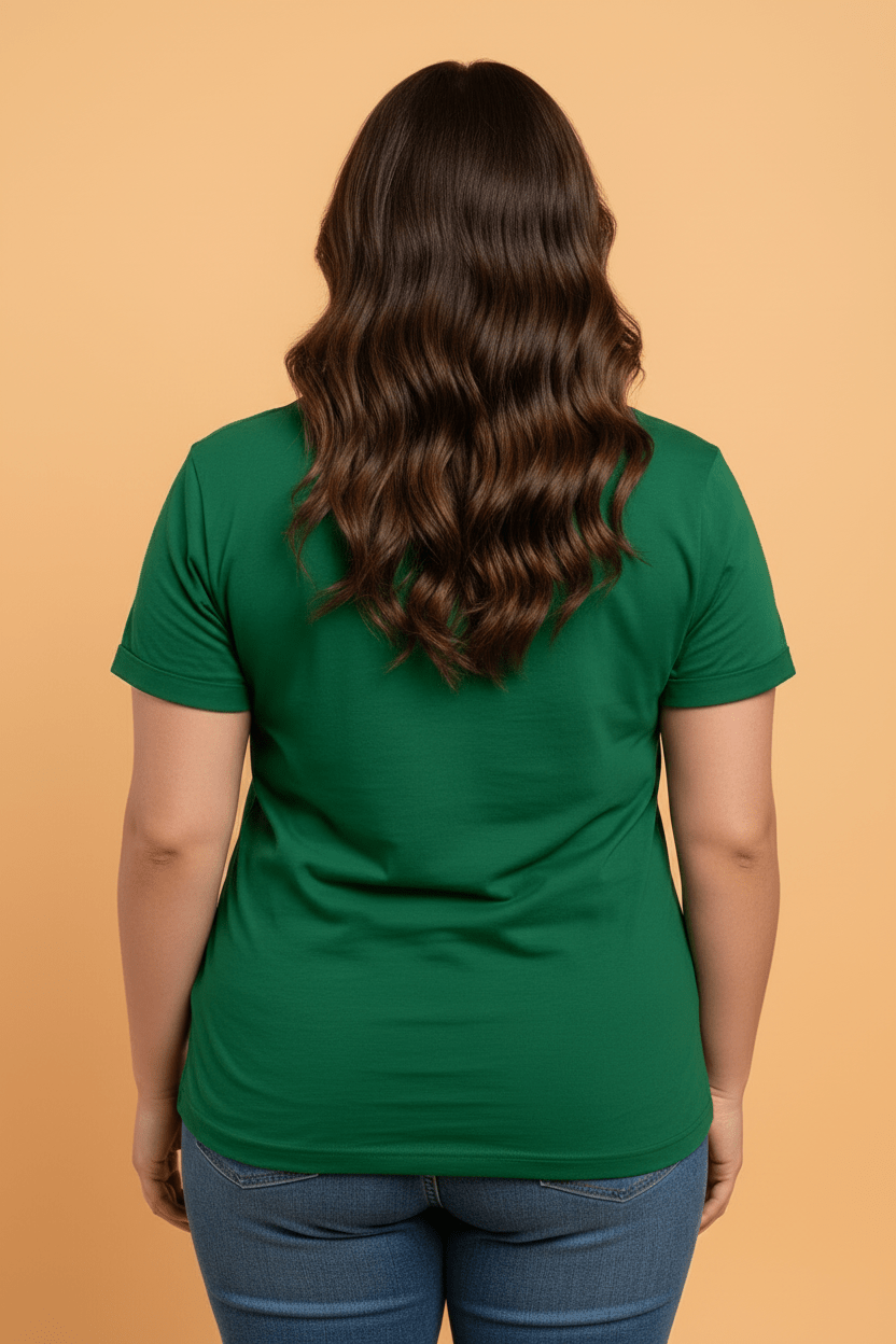 Plus Size Mallard Duck Faux Patchwork Graphic Tee - Rooted & Reckless Co.