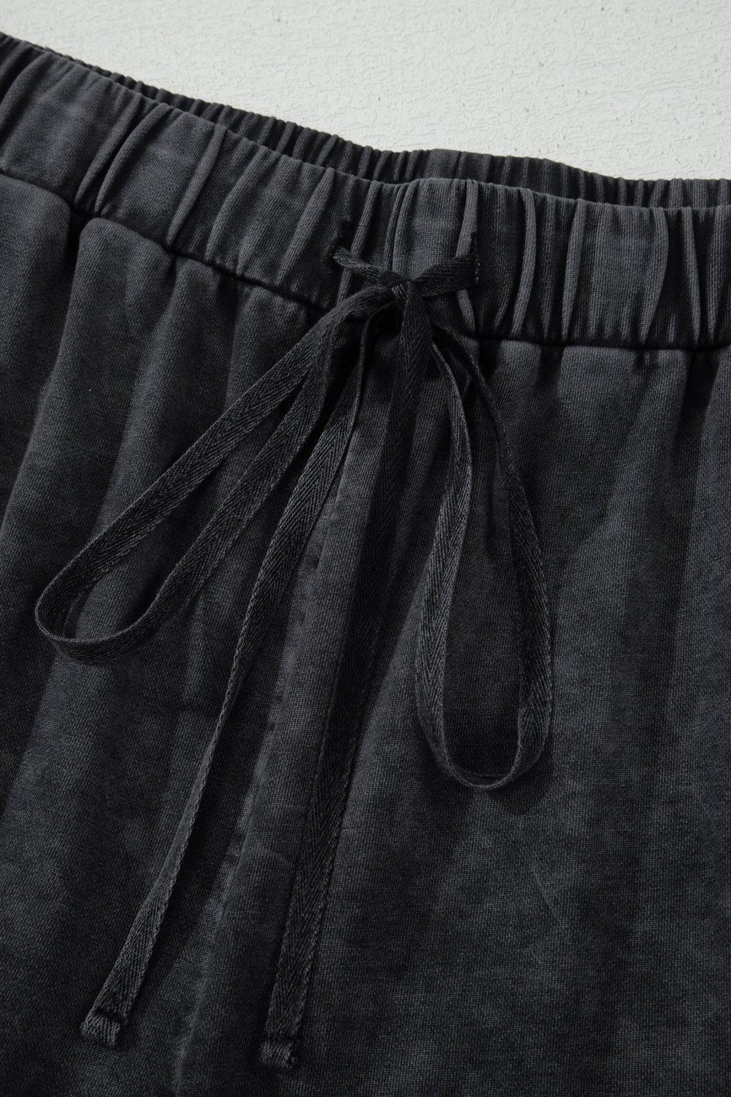 Plus Size Mineral Wash Exposed Seam Drawstring Pants - Rooted & Reckless Co.