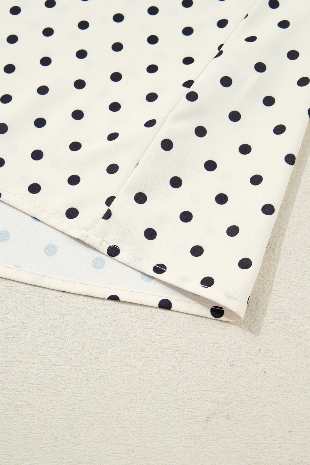Plus Size Polka Dot Lace V-Neck Sleeveless Top - Rooted & Reckless Co.