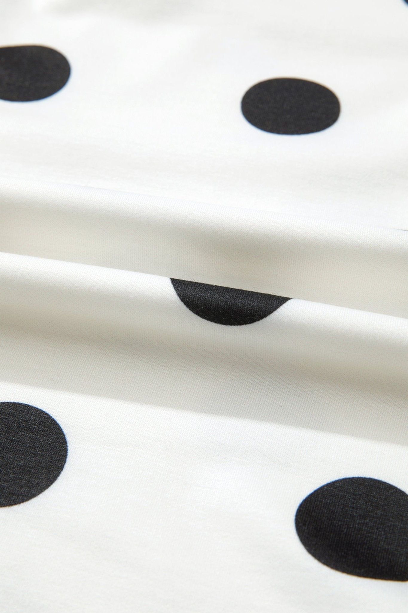 Plus Size Polka Dot Tank & Split Skort Set - Rooted & Reckless Co.