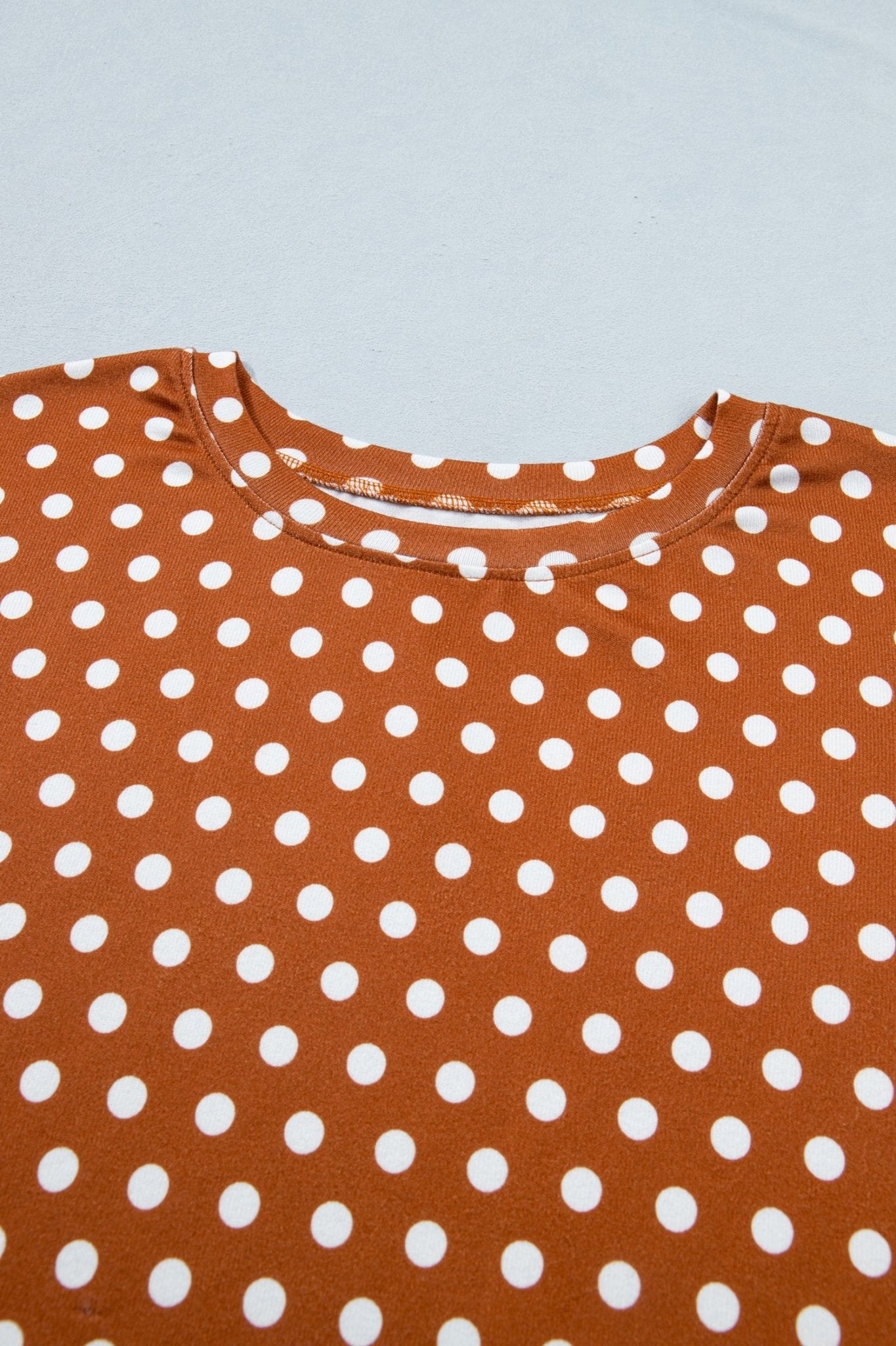 Plus Size Polka Dot Tee & Loose Shorts Set - Rooted & Reckless Co.