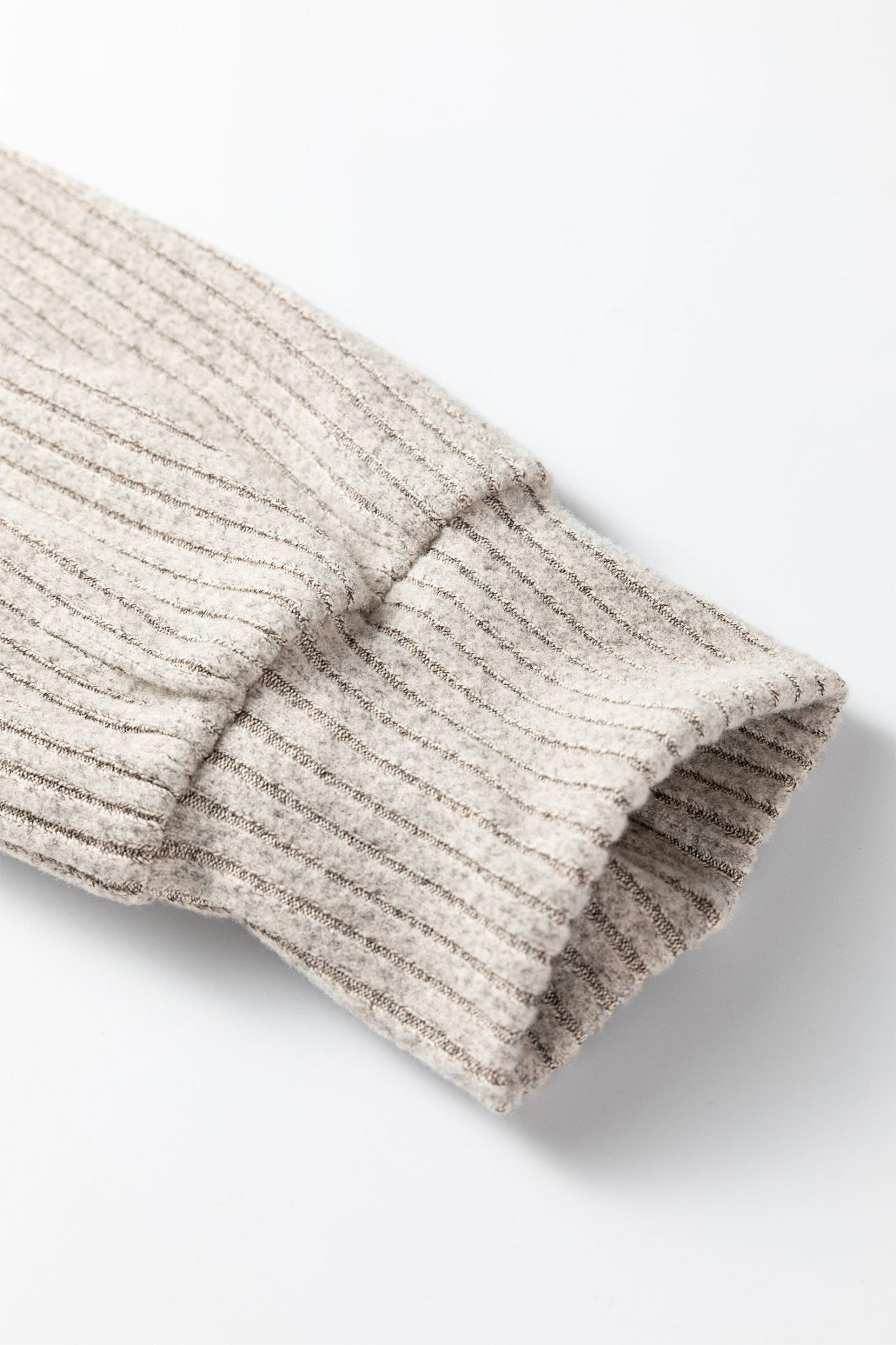 Plus Size Ribbed Knit Kangaroo Pocket Henley Top - Rooted & Reckless Co.