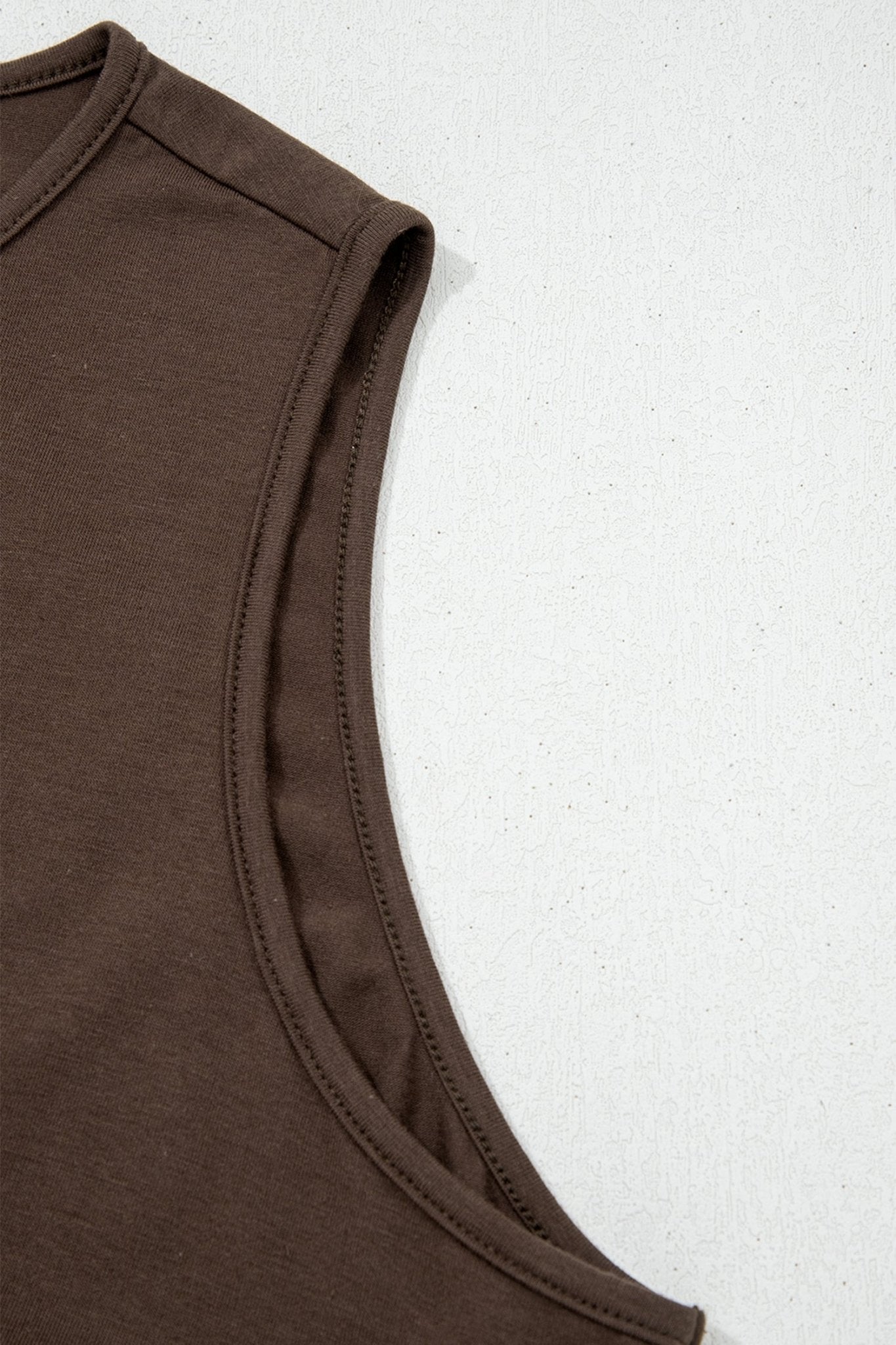 Plus Size Solid Bow-Tie Peplum Tank Top - Rooted & Reckless Co.