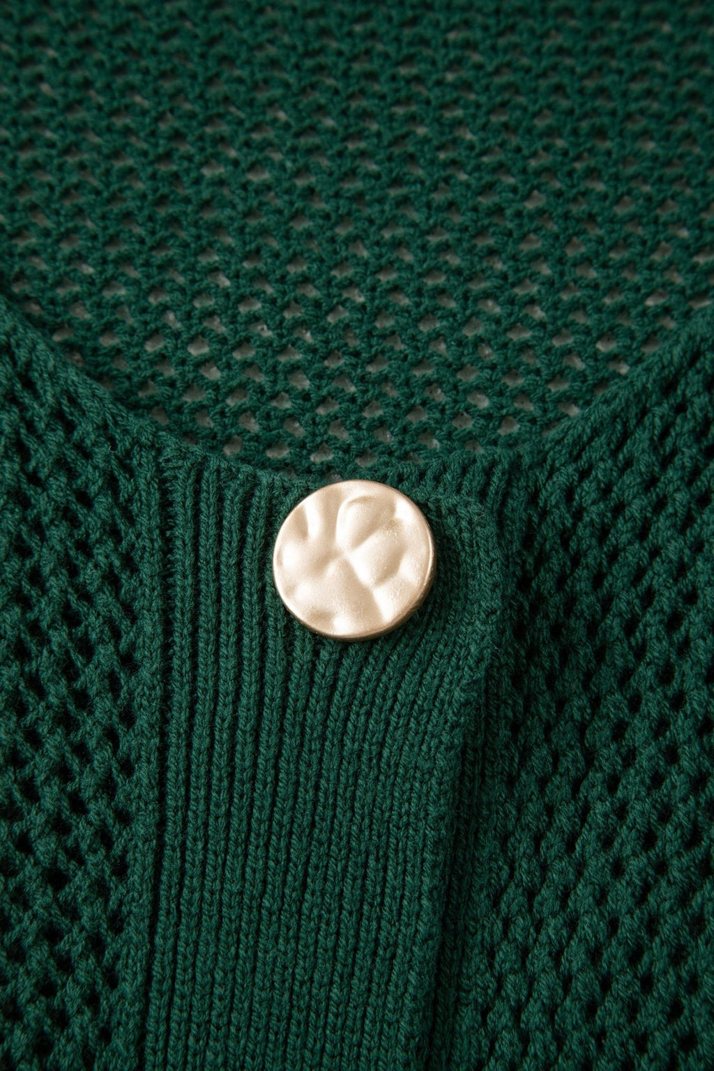 Plus Size Solid Button Front Sweater Cardigan - Rooted & Reckless Co.