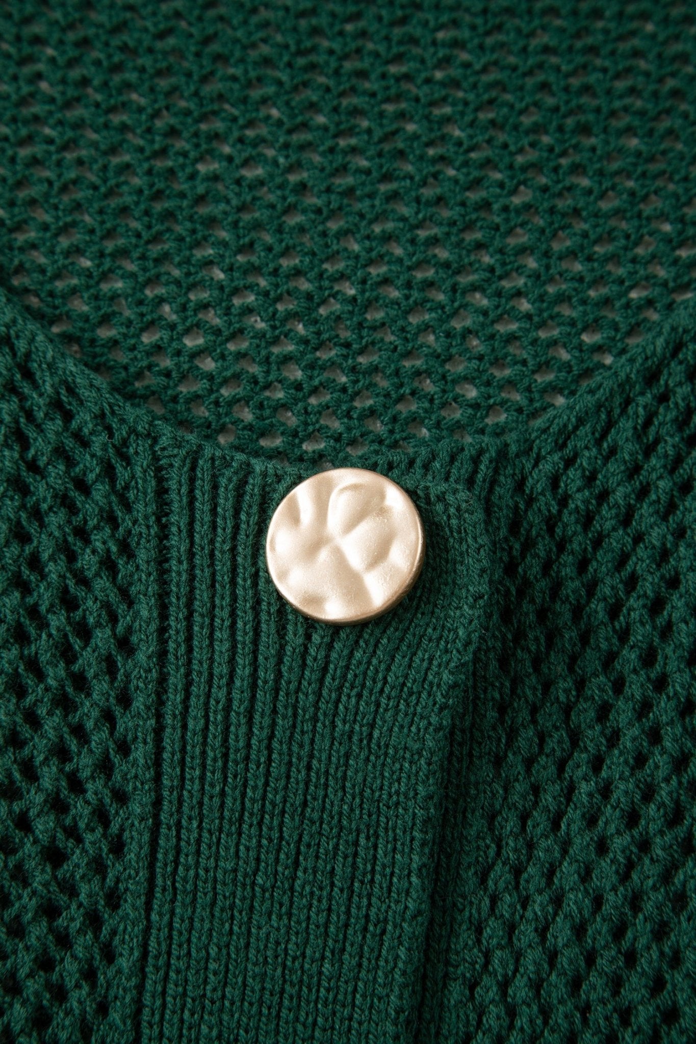 Plus Size Solid Button Front Sweater Cardigan - Rooted & Reckless Co.