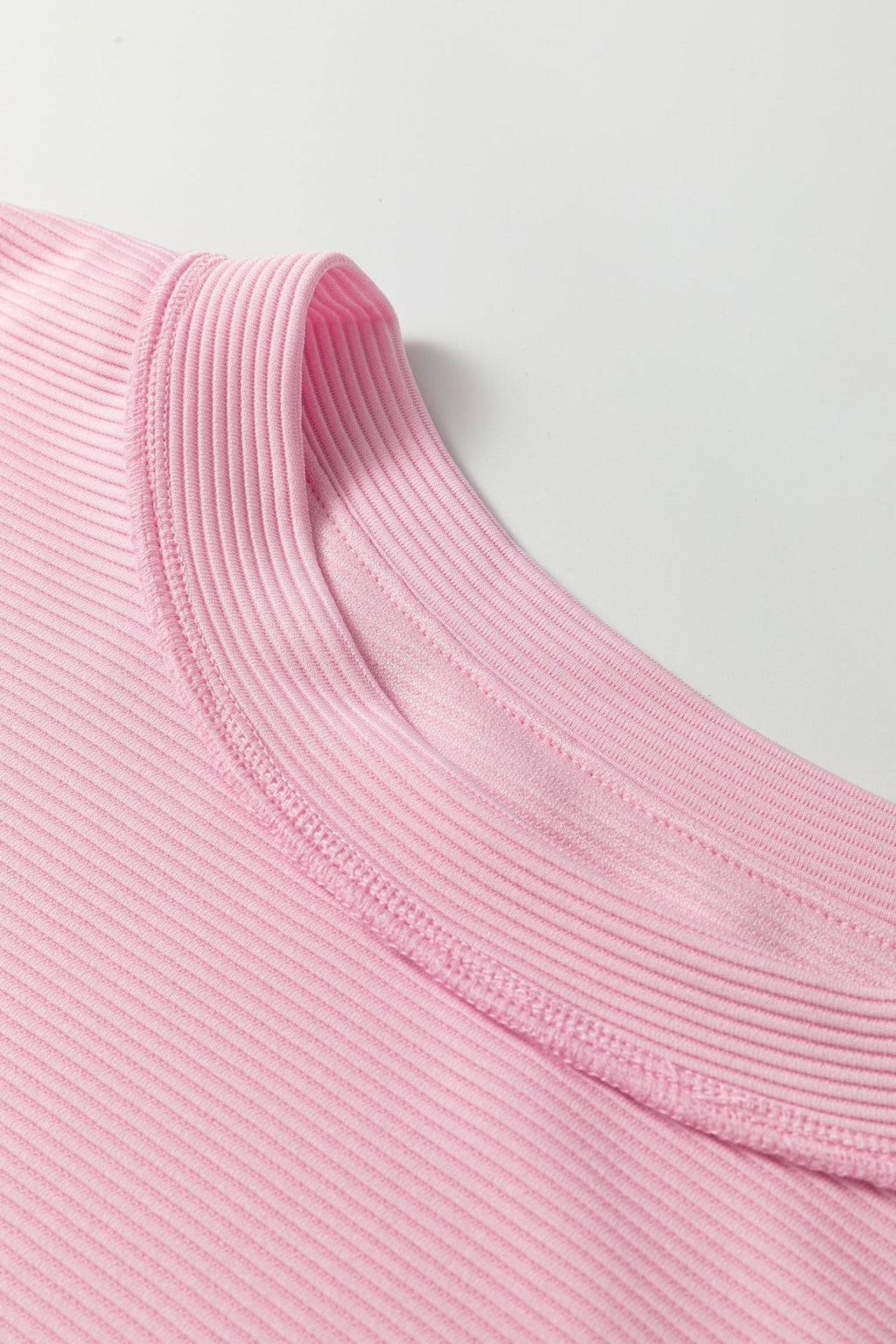 Plus Size Solid Ribbed Drop Shoulder Top - Rooted & Reckless Co.