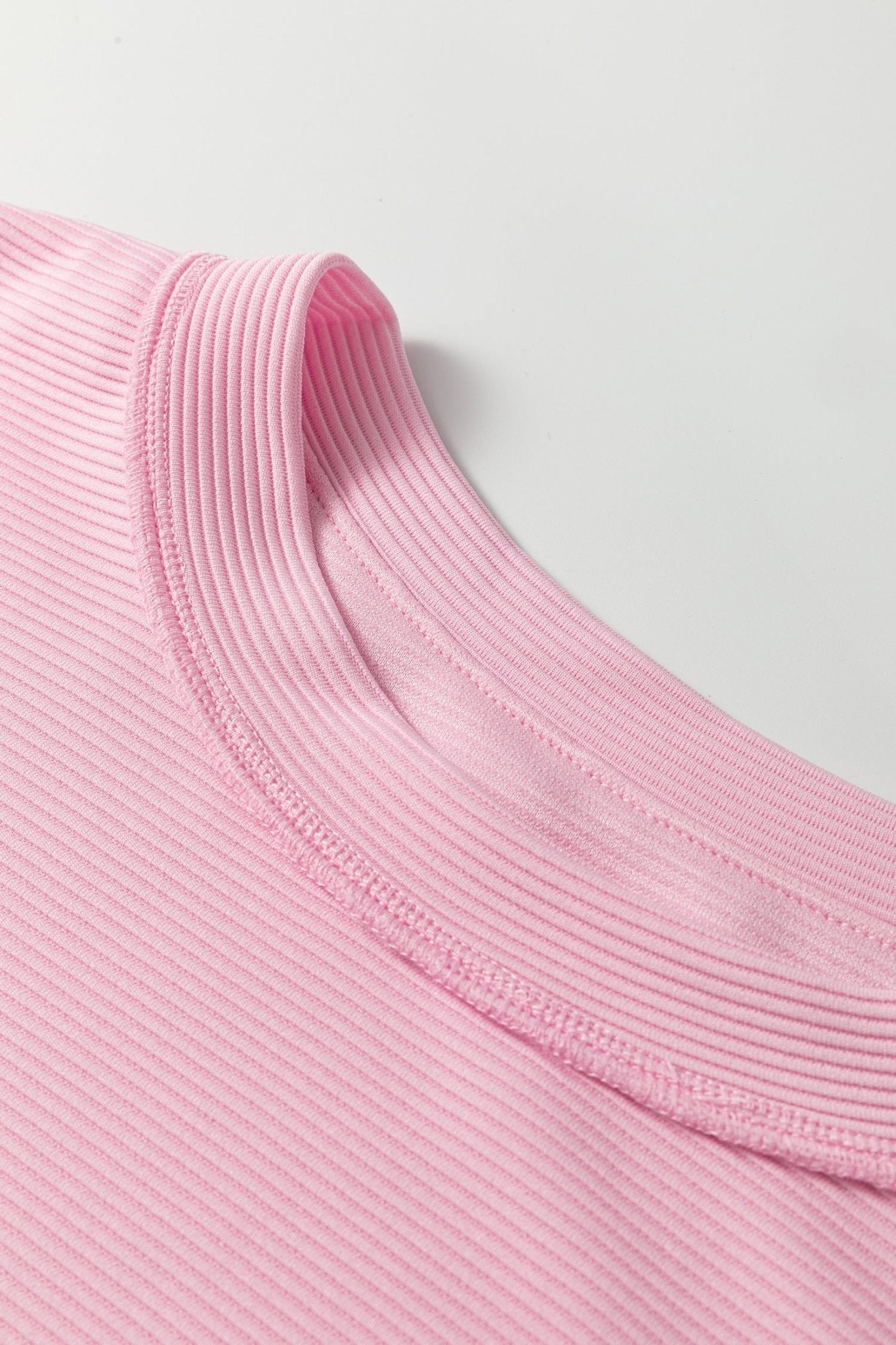 Plus Size Solid Ribbed Drop Shoulder Top - Rooted & Reckless Co.