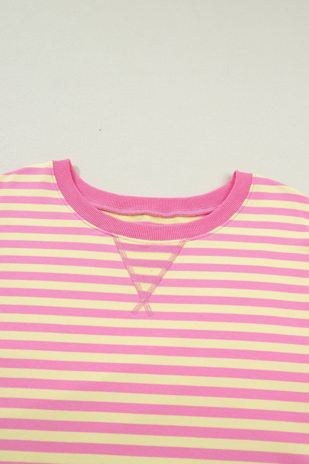 Plus Size Stripe Boxy Tee & Drawstring Short Set - Rooted & Reckless Co.