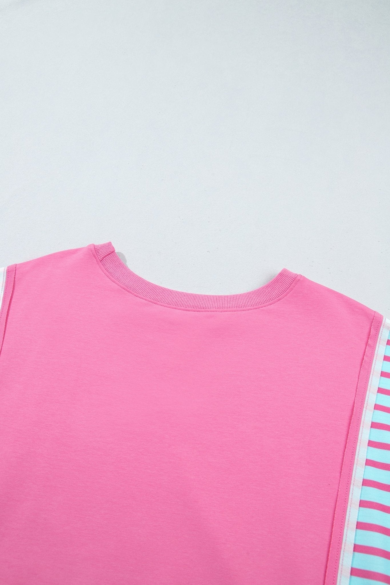 Plus Size Stripe Colorblock Long Sleeve Tunic Sweatshirt - Rooted & Reckless Co.