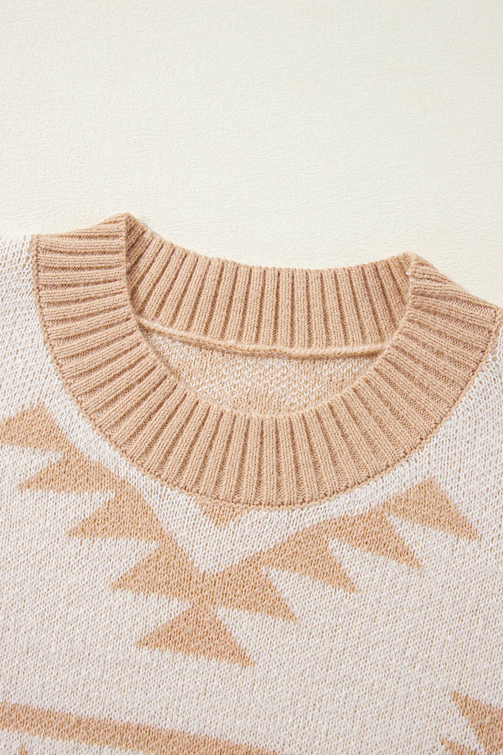 Plus Size Western Aztec Long Sleeve Sweater - Rooted & Reckless Co.