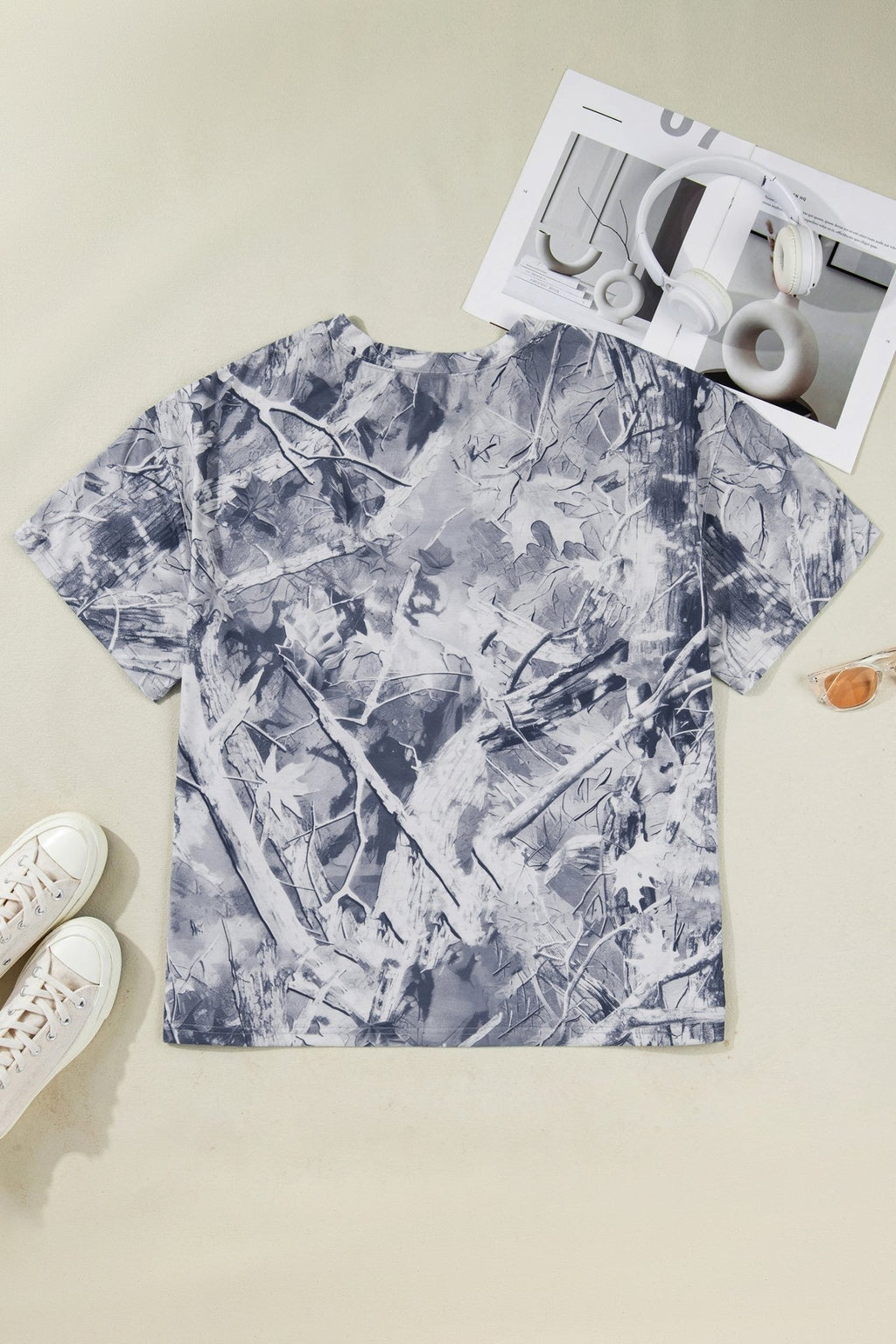 Plus Size Woodland Camo LOVE LIKE JESUS T-Shirt - Rooted & Reckless Co.
