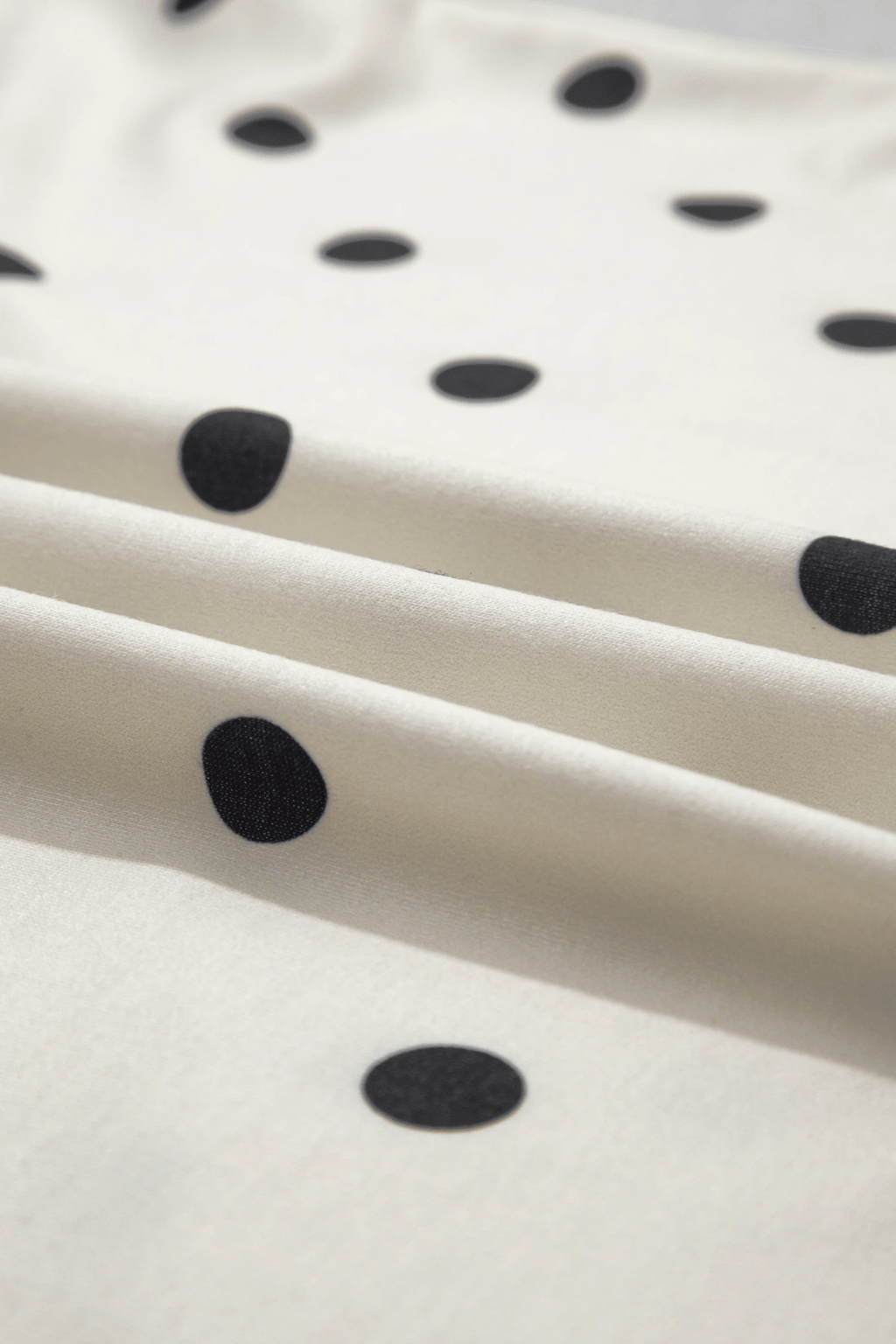 Polka Dot 3/4 Sleeve Top & Elastic Waist Pants Set - Rooted & Reckless Co.