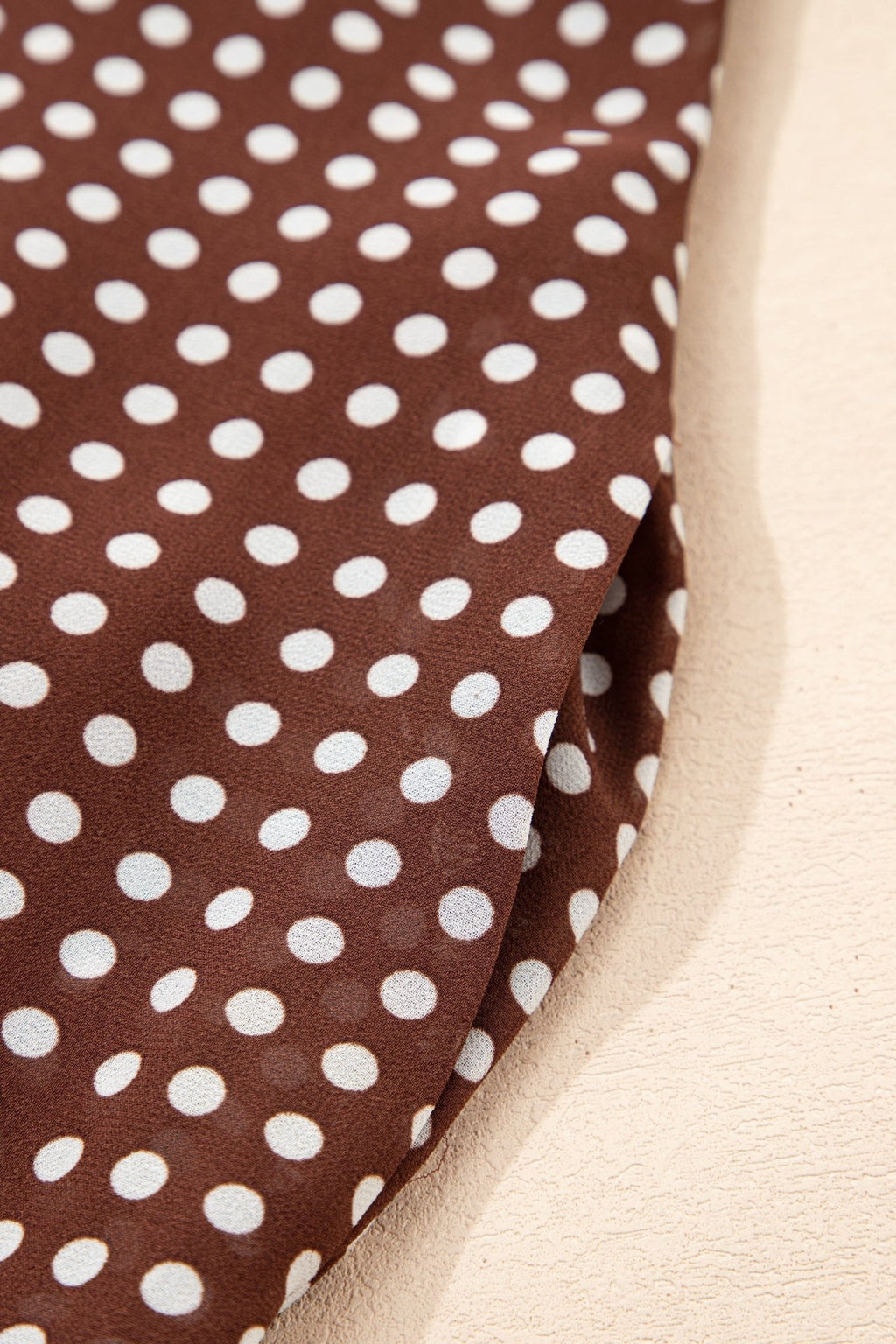 Polka Dot Backless Ruffle Tiered Maxi Dress - Rooted & Reckless Co.