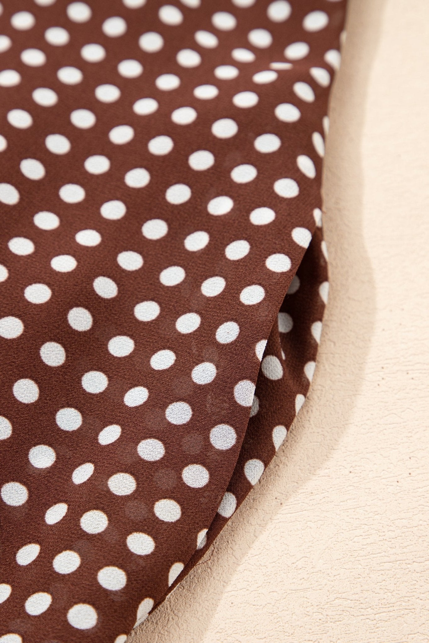Polka Dot Backless Ruffle Tiered Maxi Dress - Rooted & Reckless Co.