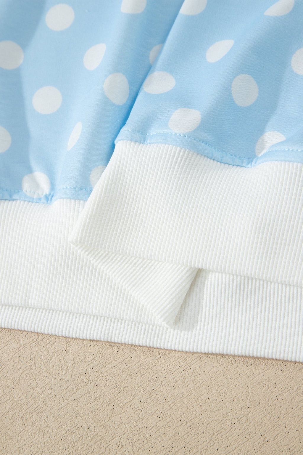 Polka Dot Colorblock Mock Neck & Shorts Set - Rooted & Reckless Co.