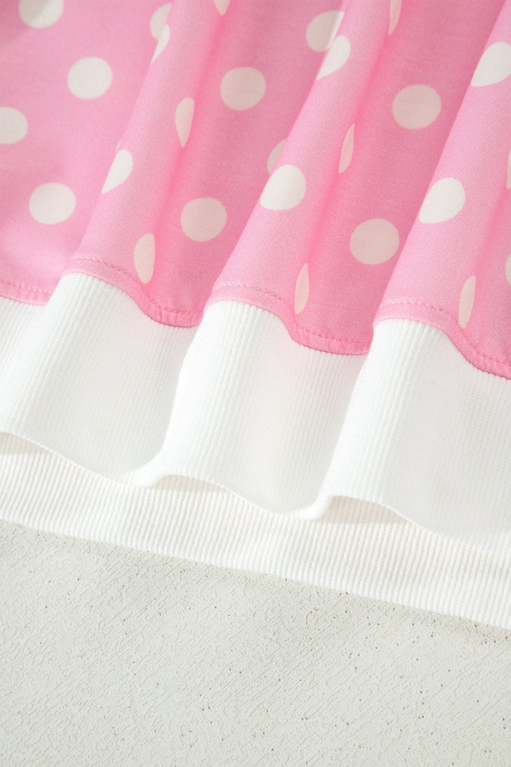 Polka Dot Colorblock Mock Neck & Shorts Set - Rooted & Reckless Co.