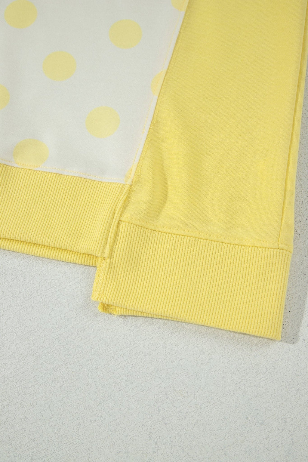 Polka Dot Colorblock Patchwork Top and Wide Leg Pants Set - Rooted & Reckless Co.