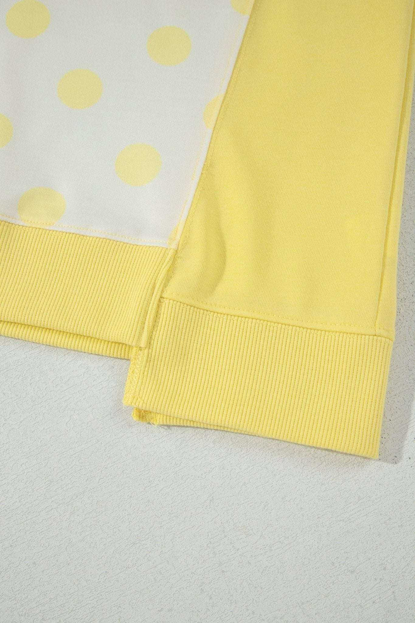Polka Dot Colorblock Patchwork Top and Wide Leg Pants Set - Rooted & Reckless Co.