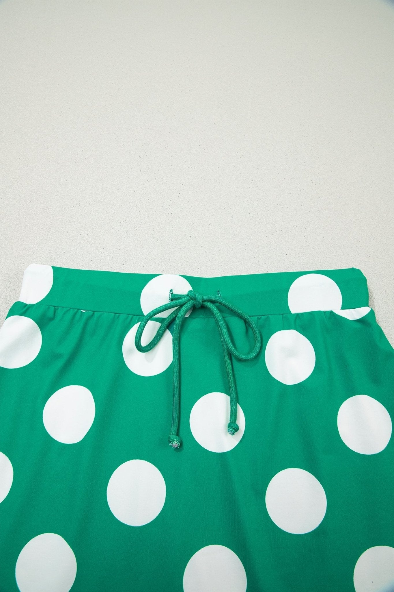 Polka Dot Cropped Tee & Bodycon Skort Set - Rooted & Reckless Co.