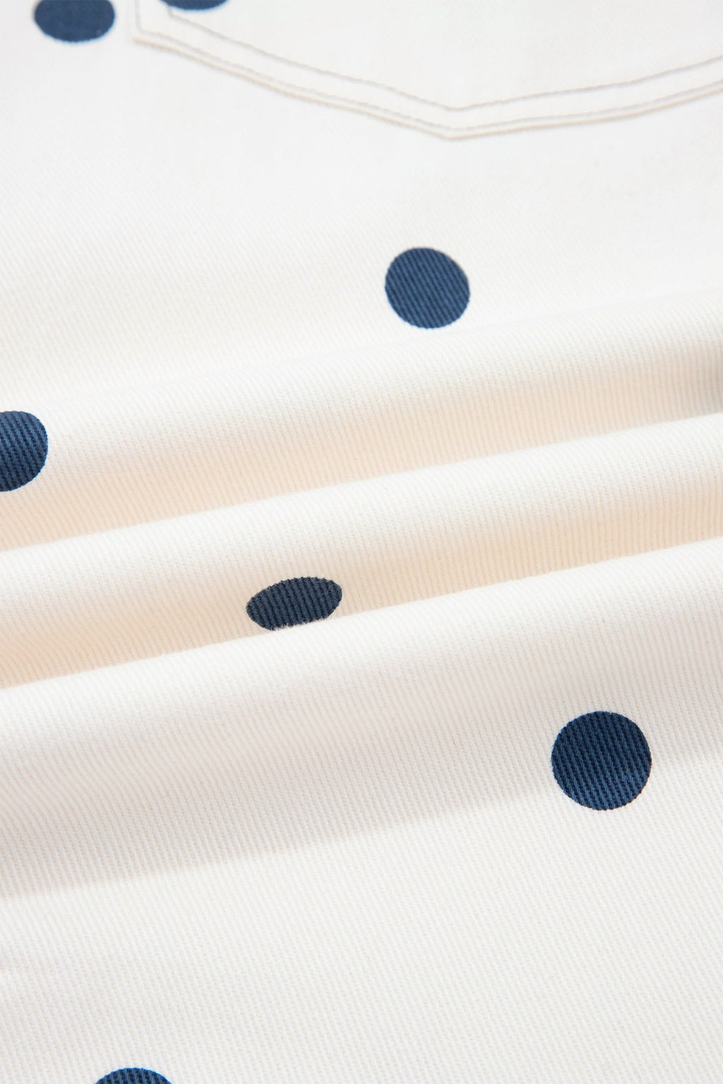 Polka Dot Denim Barrel Leg Overalls Jumpsuit - Rooted & Reckless Co.