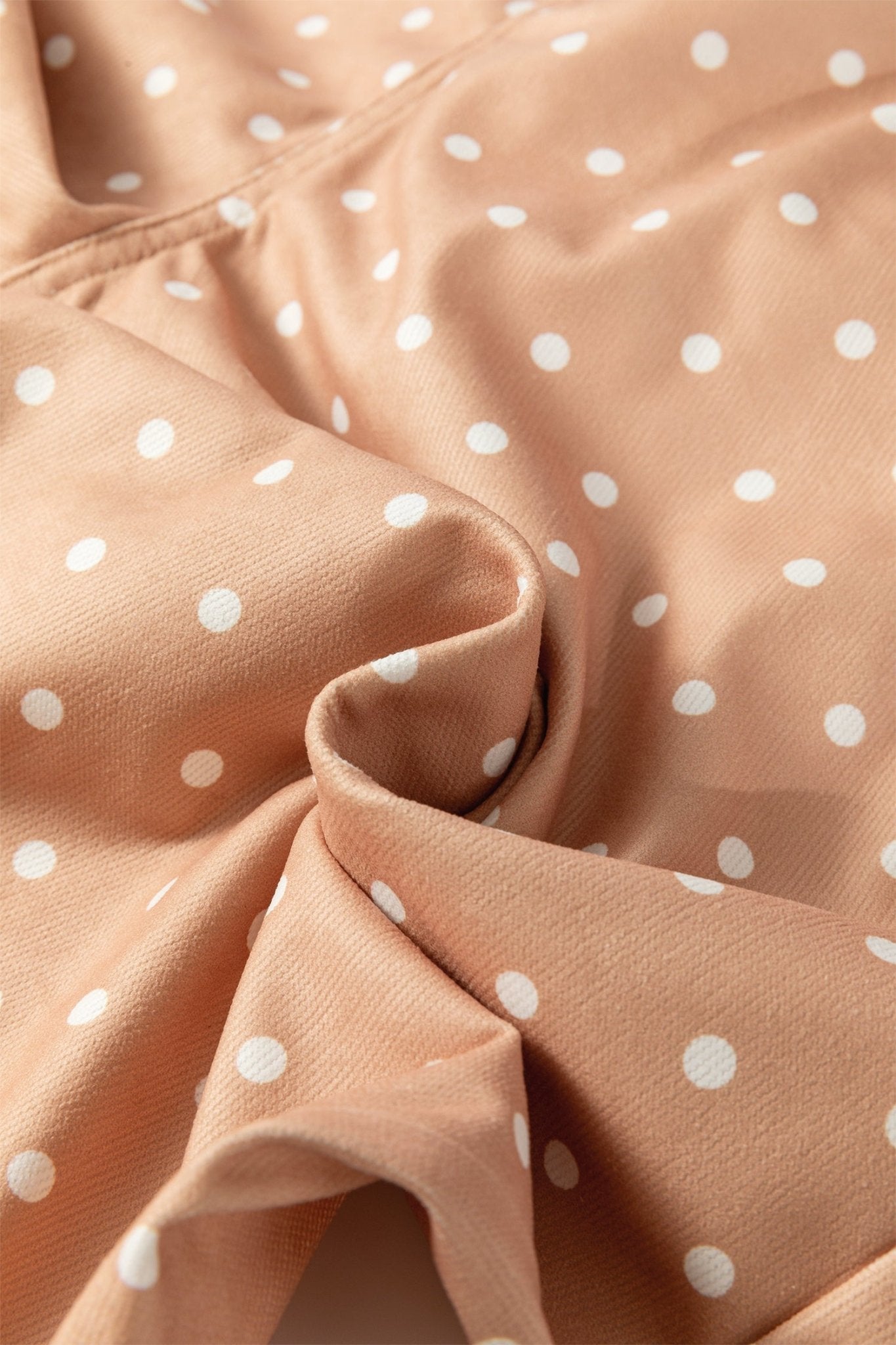 Polka Dot Drawstring High Waist Wide Leg Pants - Rooted & Reckless Co.