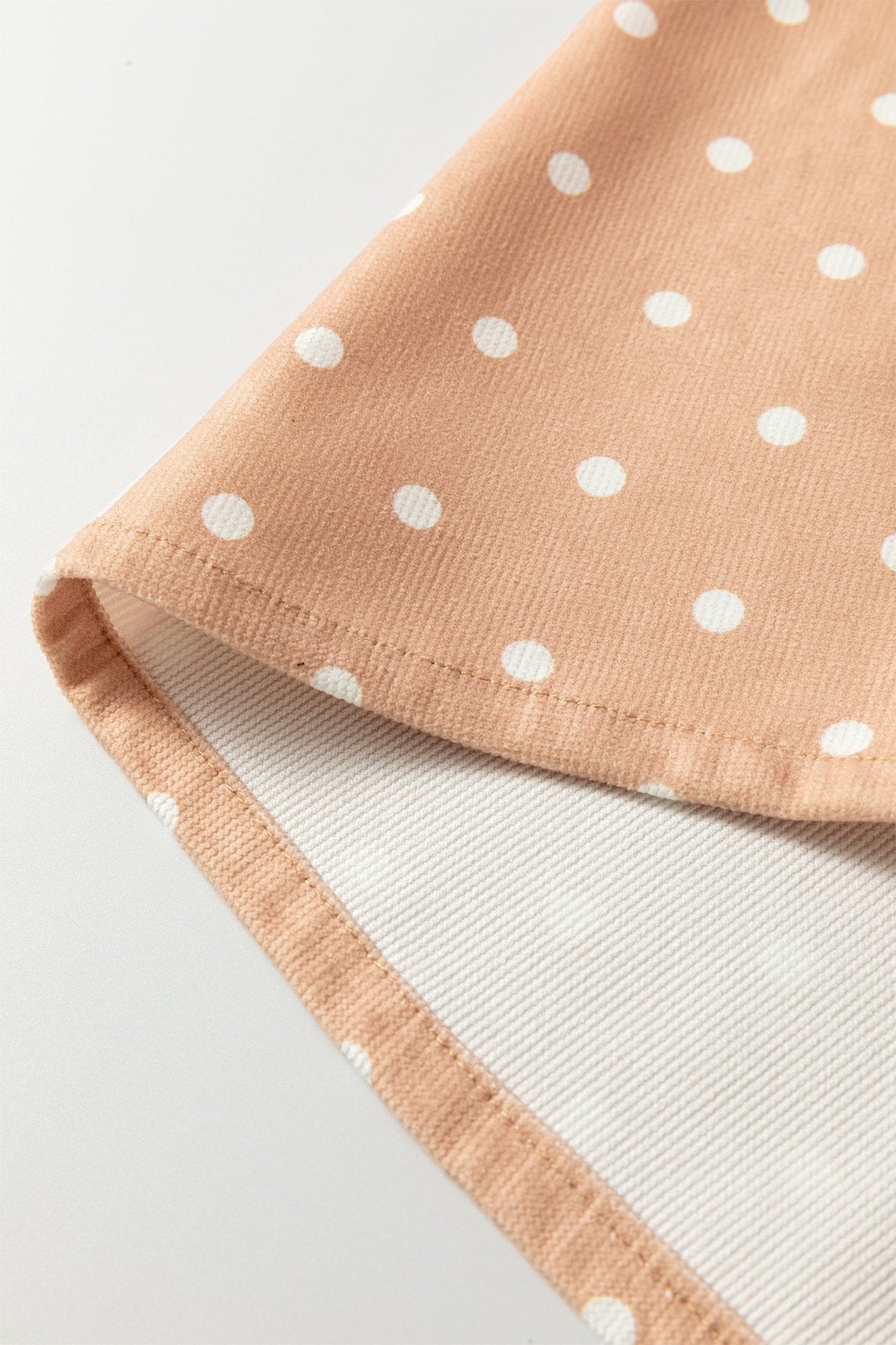 Polka Dot Drawstring High Waist Wide Leg Pants - Rooted & Reckless Co.