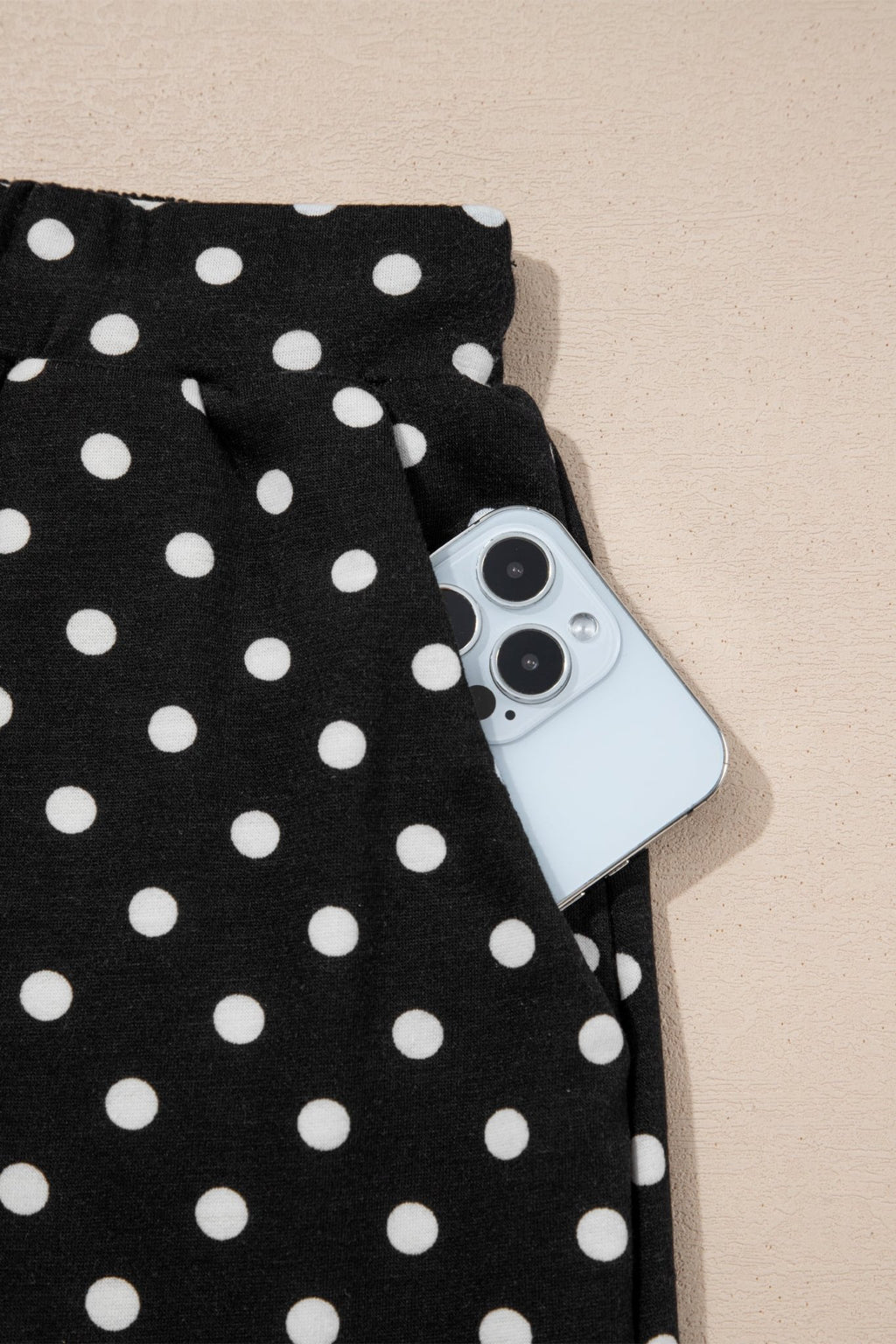 Polka Dot Drawstring Mini Skort - Rooted & Reckless Co.