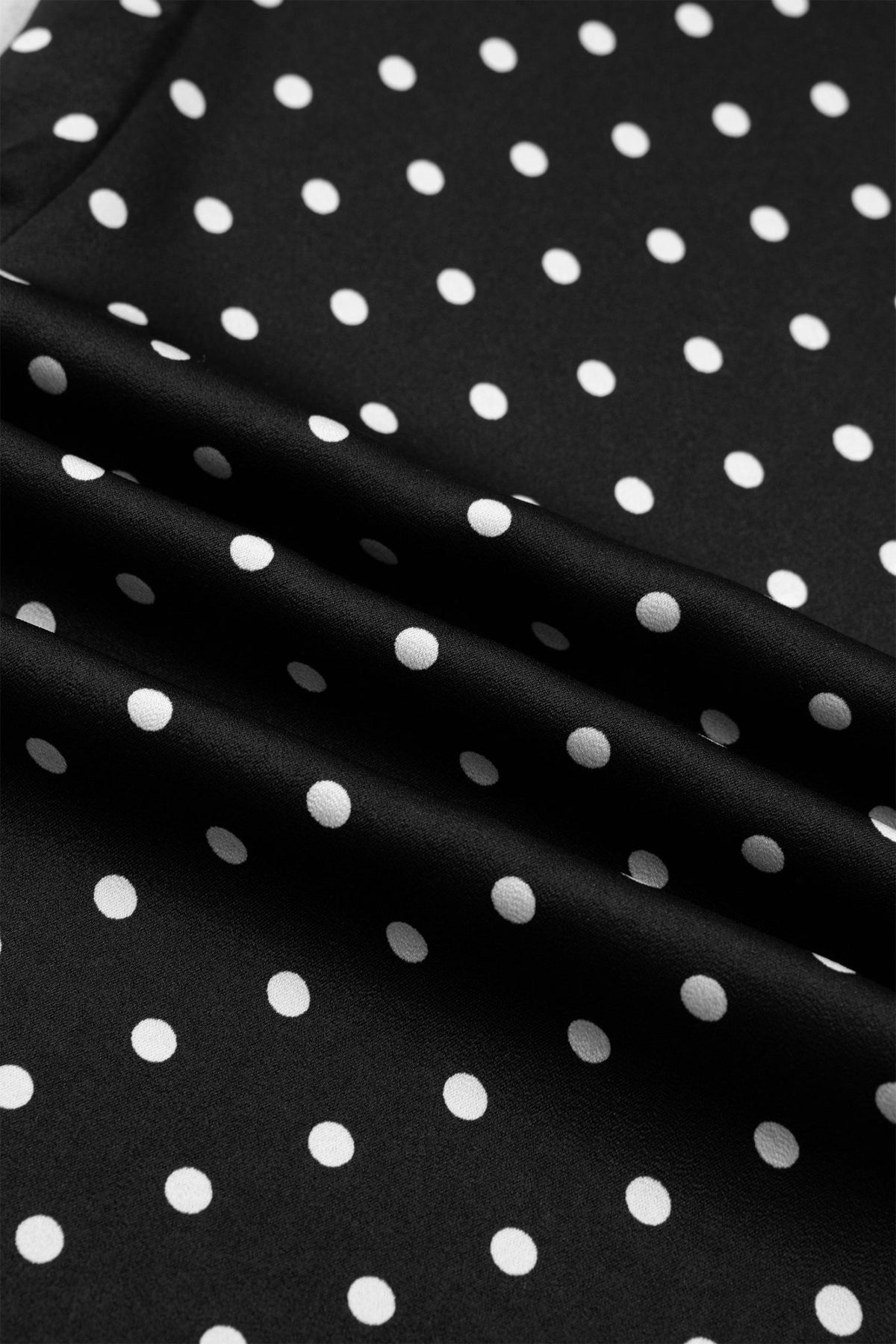 Polka Dot Elastic Waist Lace Hem Pants - Rooted & Reckless Co.