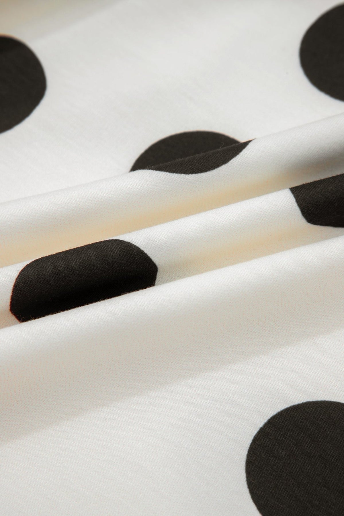 Polka Dot Long Sleeve Flared Mini Dress - Rooted & Reckless Co.