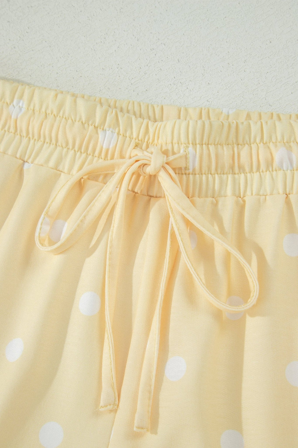 Polka Dot Loose Tee & Drawstring Shorts Set - Rooted & Reckless Co.