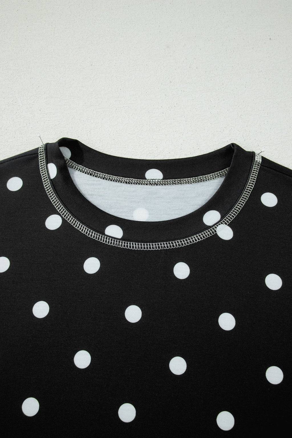 Polka Dot Loose Tee & Drawstring Shorts Set - Rooted & Reckless Co.