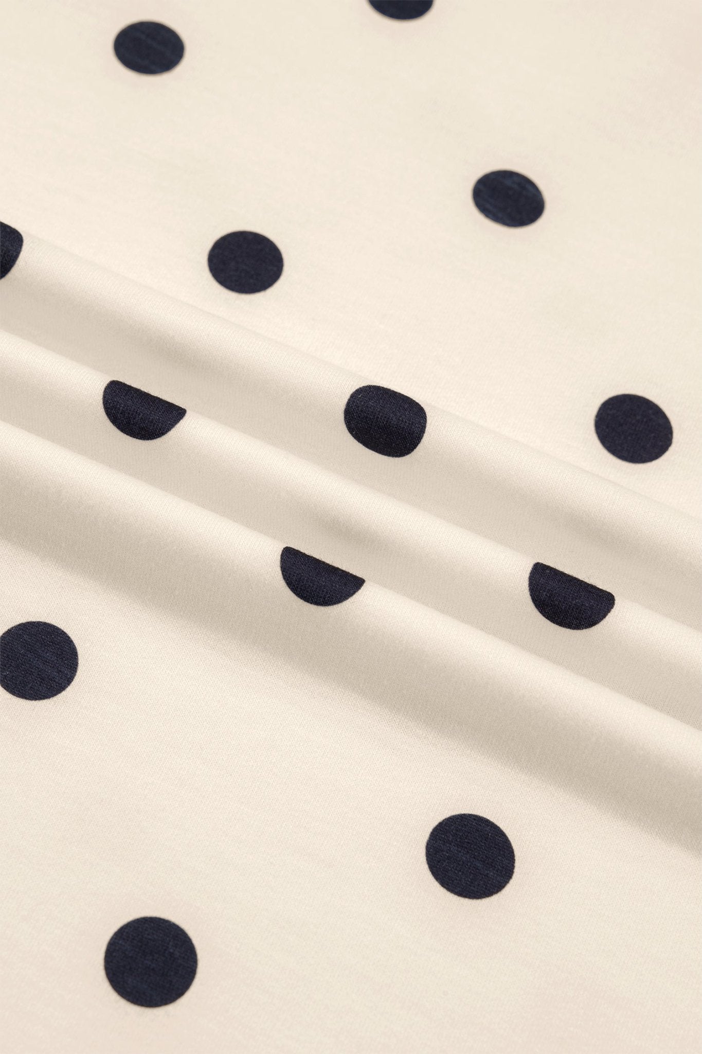 Polka Dot Loose Tee & Drawstring Shorts Set - Rooted & Reckless Co.