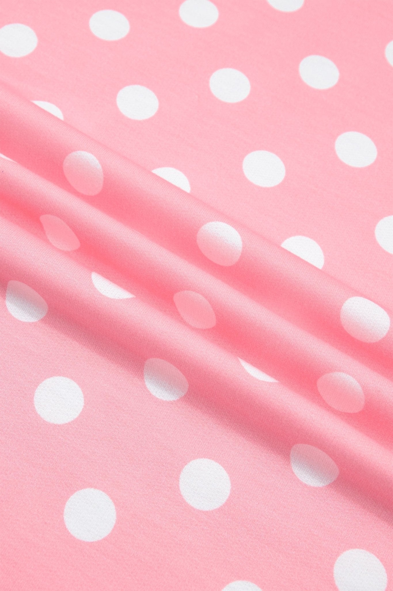 Polka Dot Oversized Top & Drawstring Shorts Set - Rooted & Reckless Co.